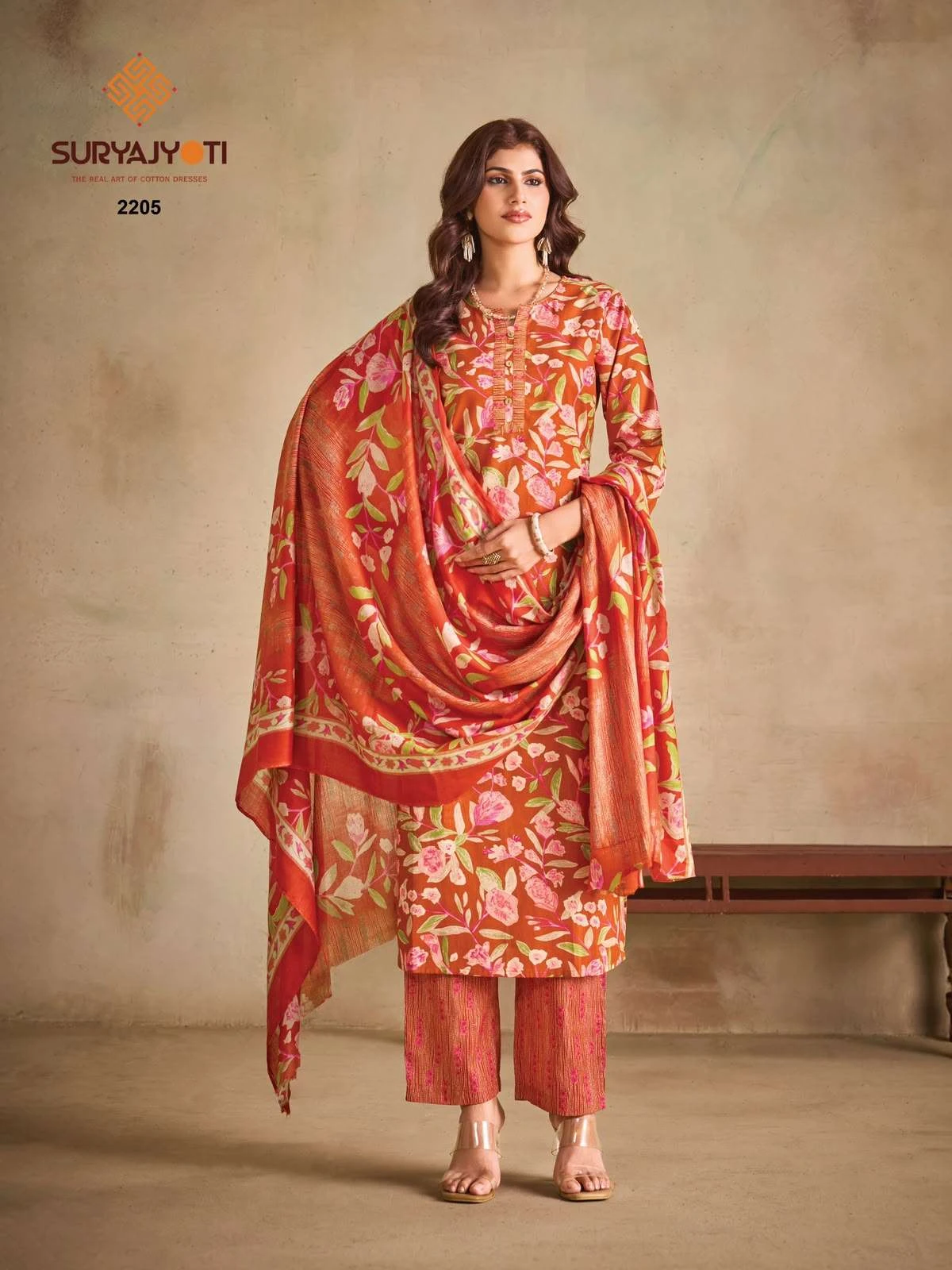 Suryajyoti Zion Cotton Vol 22 Ready Made Collection - Readymade Dress 12