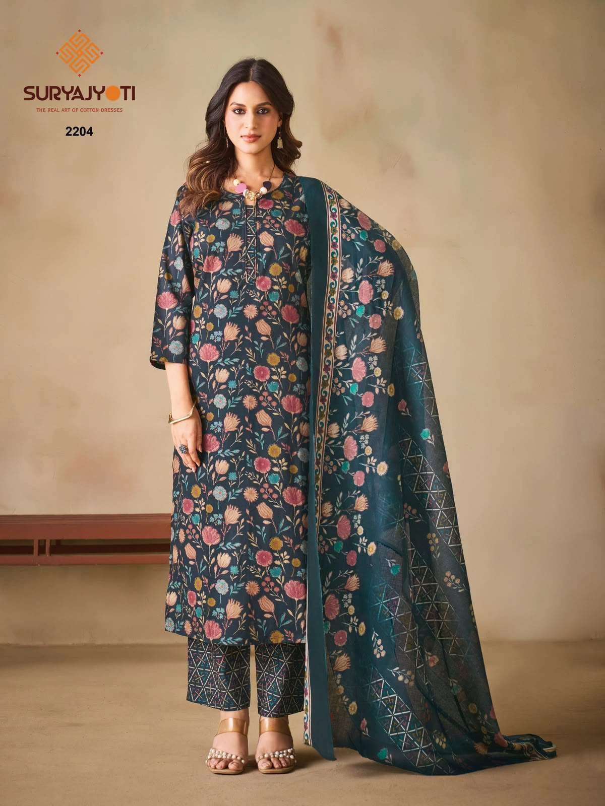 Suryajyoti Zion Cotton Vol 22 Ready Made Collection - Readymade Dress 15