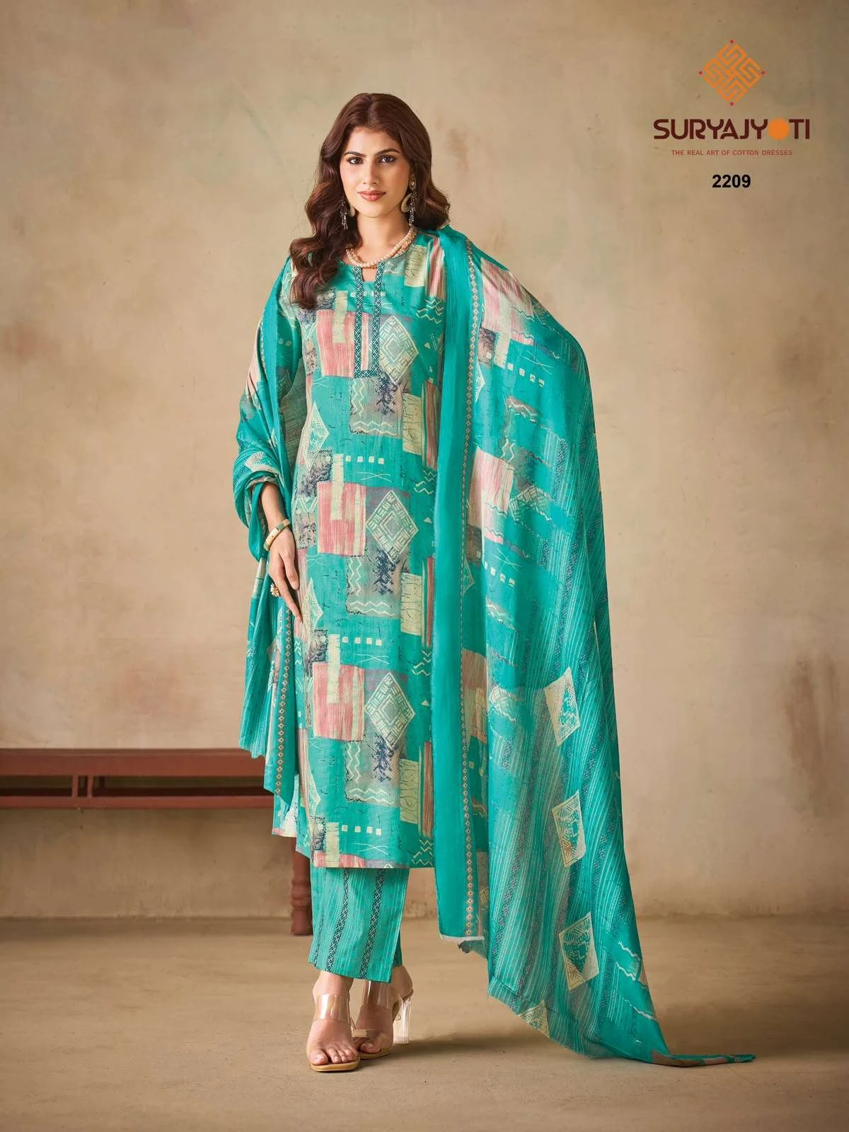 Suryajyoti Zion Cotton Vol 22 Ready Made Collection - Readymade Dress 16