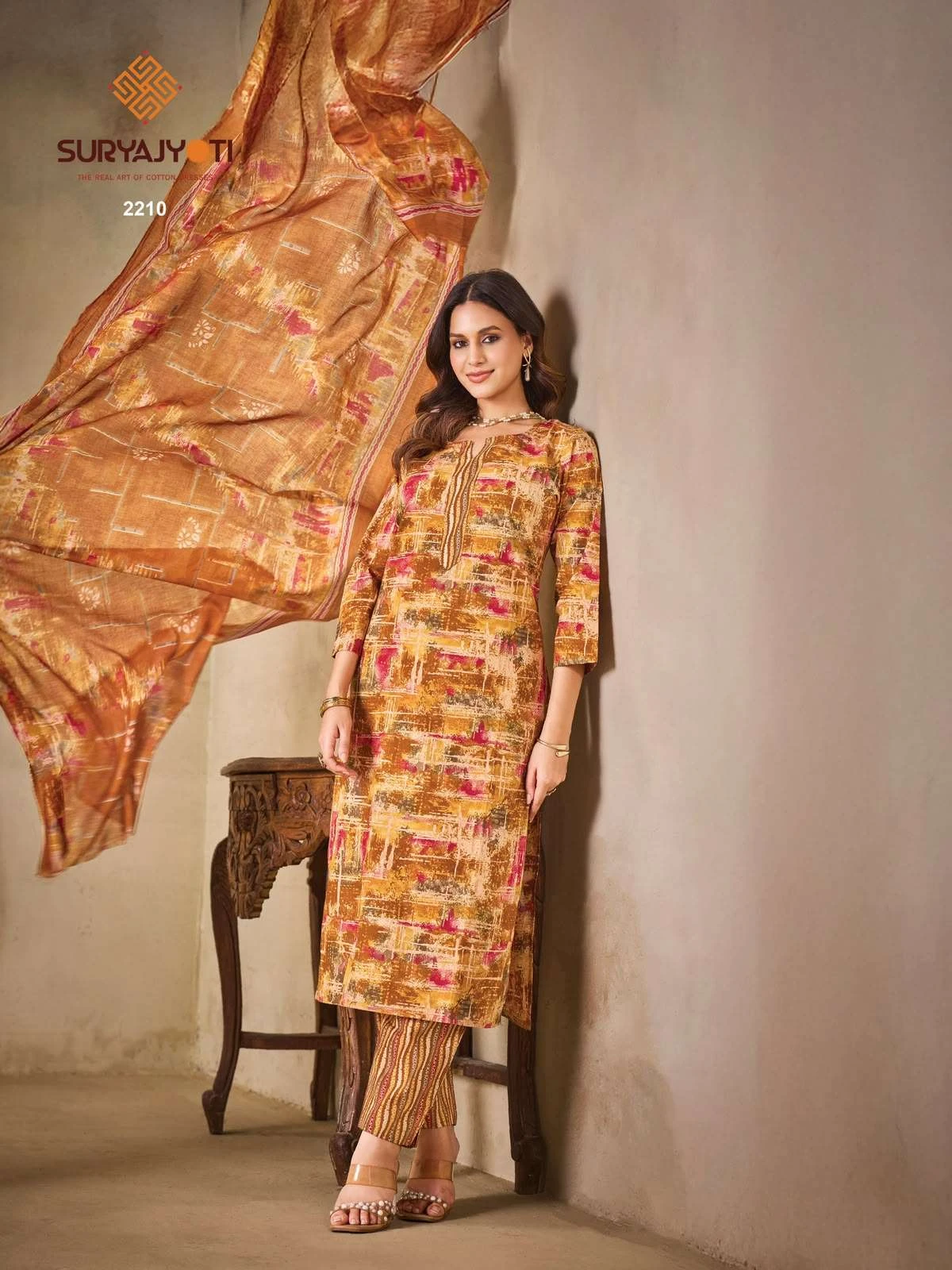 Suryajyoti Zion Cotton Vol 22 Ready Made Collection - Readymade Dress 17