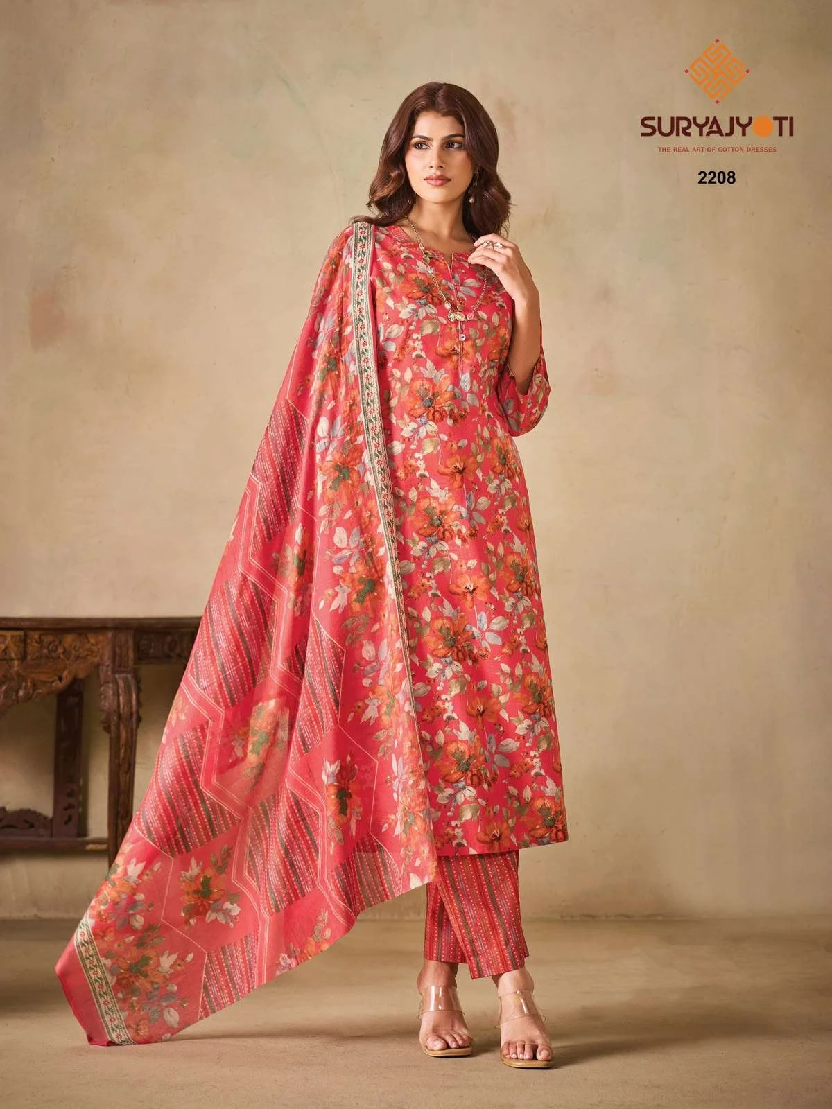 Suryajyoti Zion Cotton Vol 22 Ready Made Collection - Readymade Dress 3
