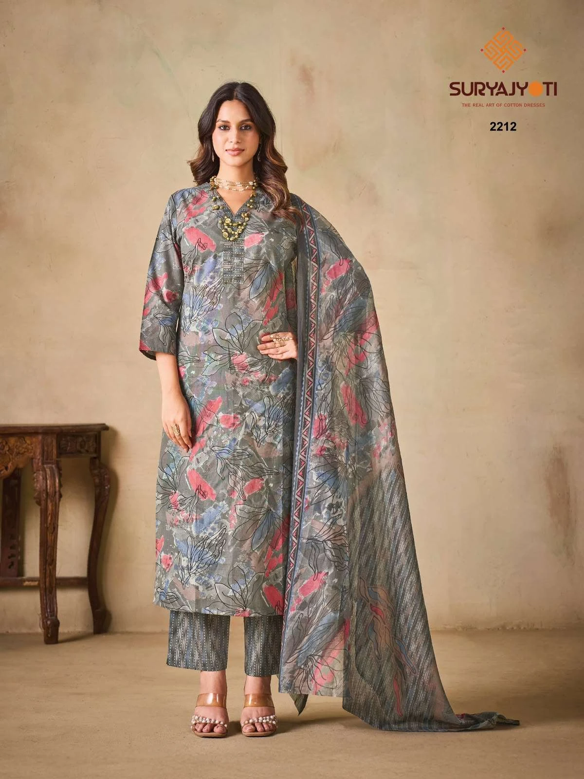 Suryajyoti Zion Cotton Vol 22 Ready Made Collection - Readymade Dress 4
