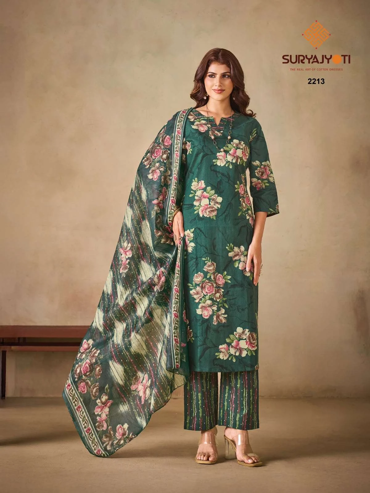 Suryajyoti Zion Cotton Vol 22 Ready Made Collection - Readymade Dress 5