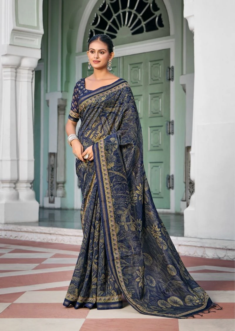 Taarni Silk Sodt Cotton Silk Saee Collection 2