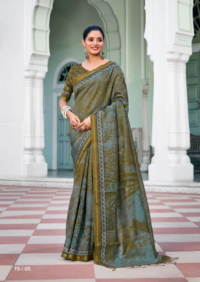 Taarni Silk Sodt Cotton Silk Saee Collection 3