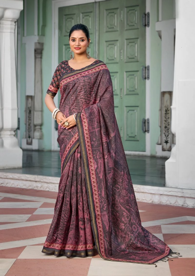 Taarni Silk Sodt Cotton Silk Saee Collection 7