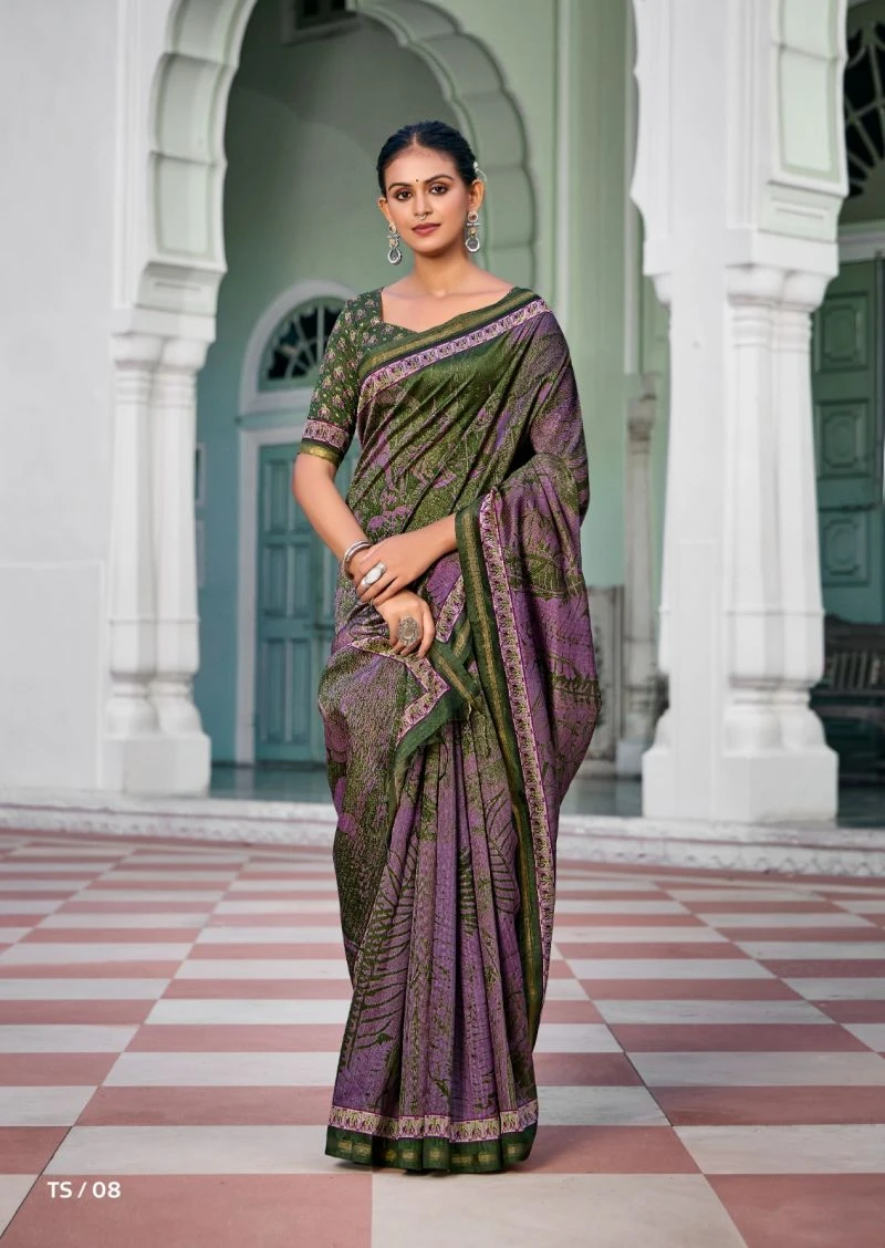 Taarni Silk Sodt Cotton Silk Saee Collection 8