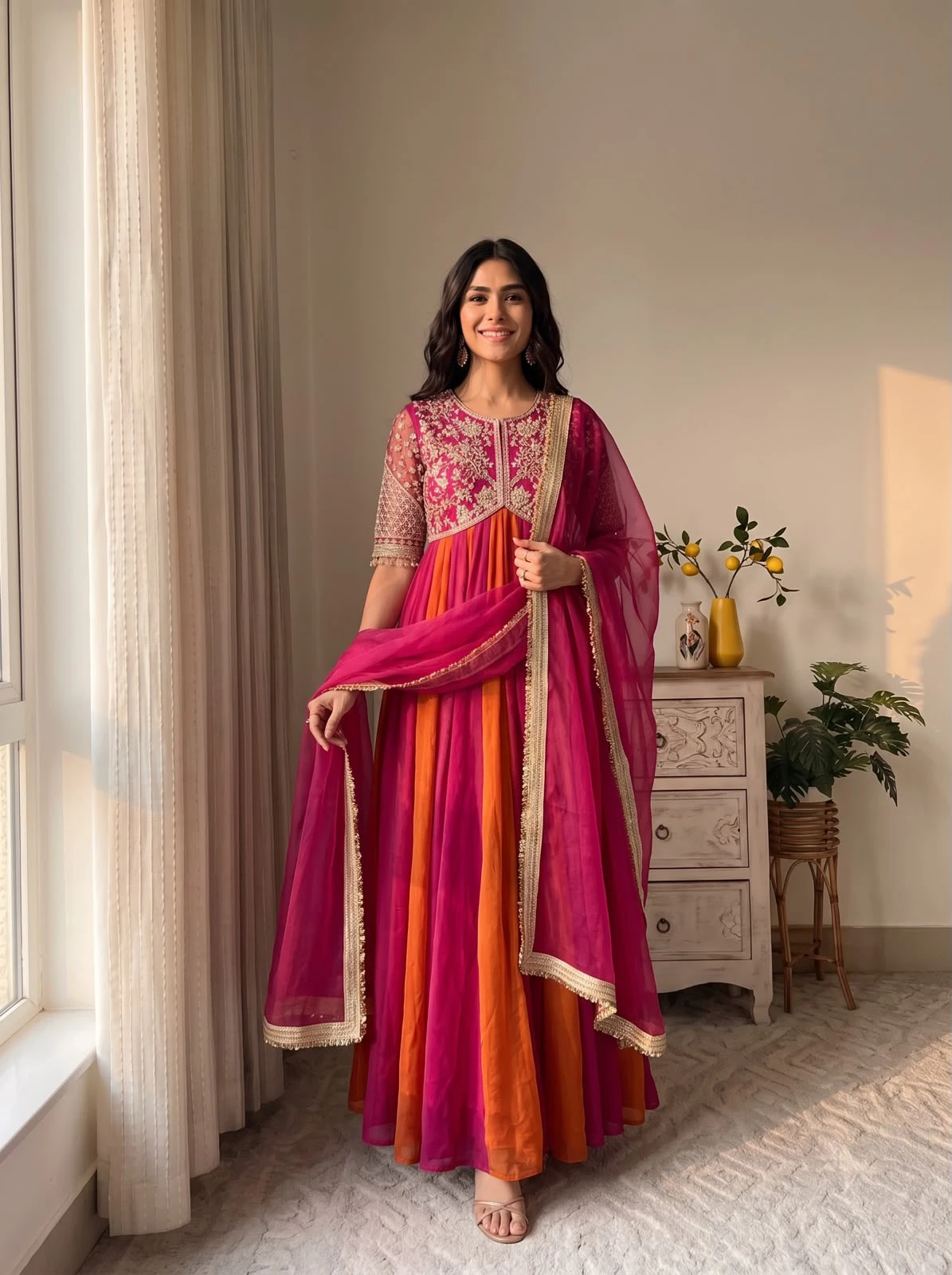 Vinayak Party Wear Gown Collection 12
