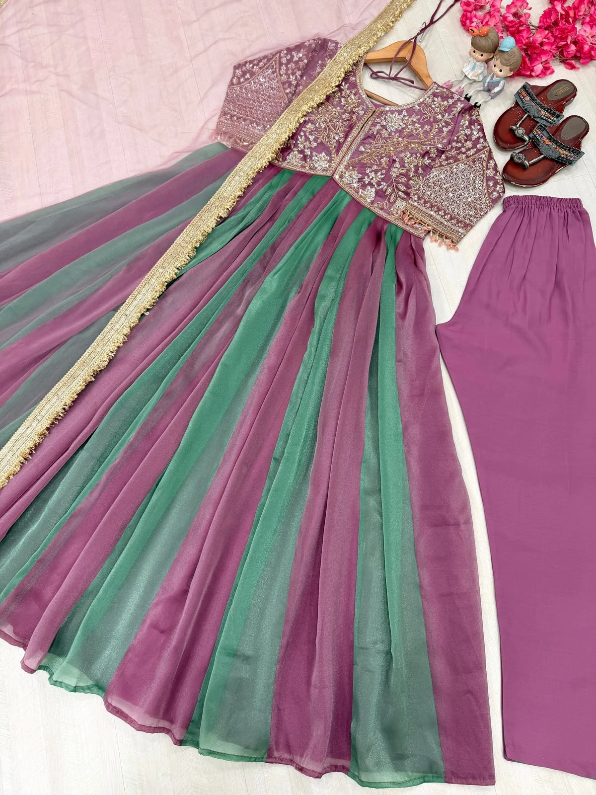 Vinayak Party Wear Gown Collection 6