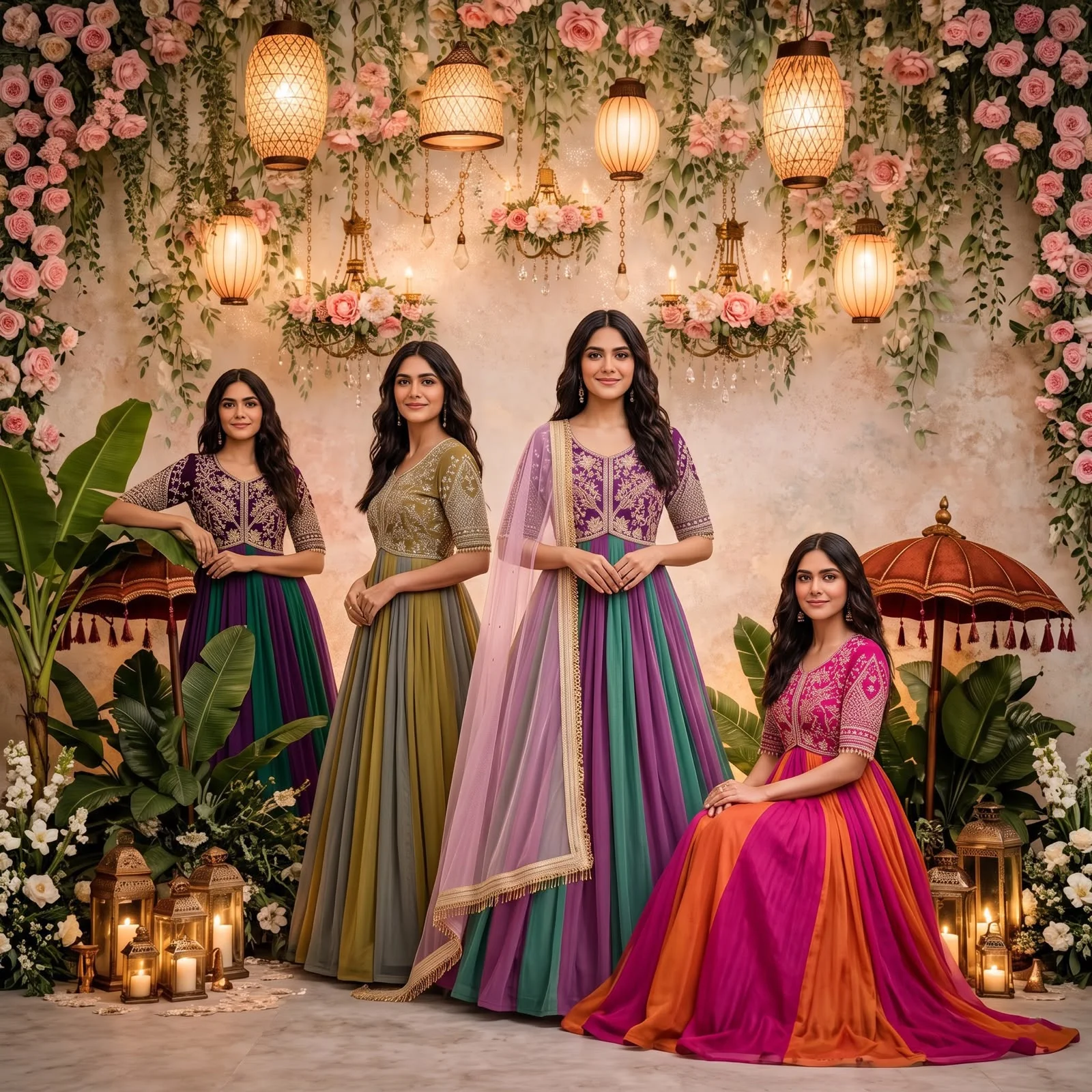 Vinayak Party Wear Gown Collection 7