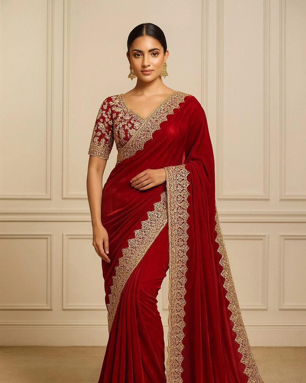 Vinayak Wholesale Fancy Fendy Satin Saree With Coding Sequin Work And Embroidered Blouse