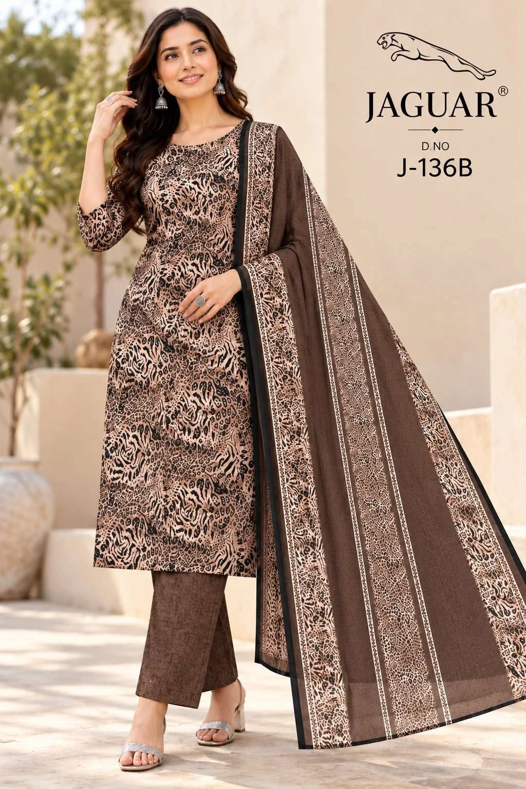 Vishwam Fabric Jaguar D No J 136 2