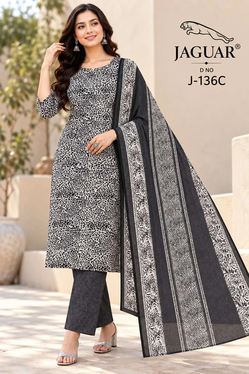 Vishwam Fabric Jaguar D No J 136 3