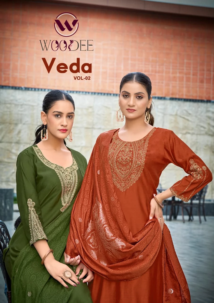 Woodee Veda Vol-2 Raedymade Suit Collection 1
