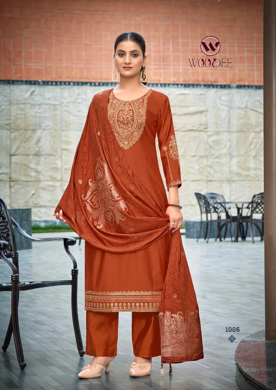 Woodee Veda Vol-2 Raedymade Suit Collection 10