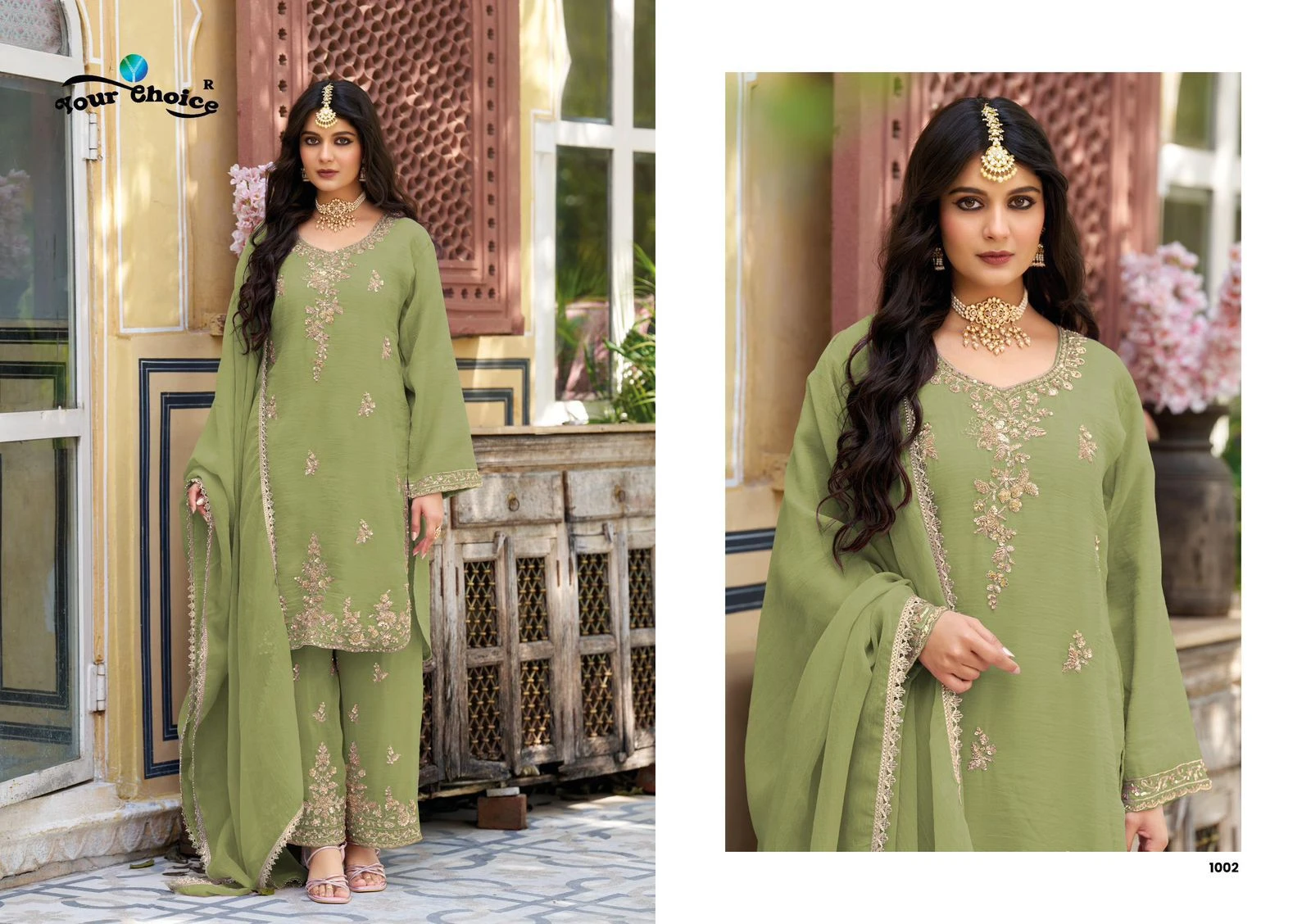 Your Choice Monoco Partwear Readymade Suit With Dupatta 3