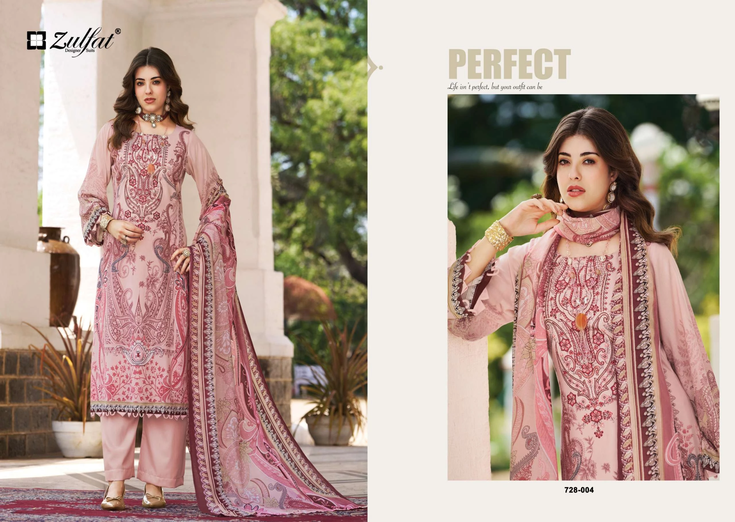 Zulfat Designer Suits Afreen 5