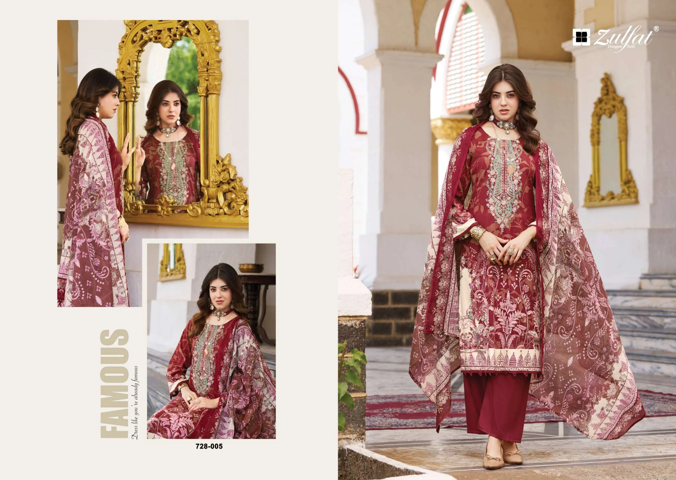 Zulfat Designer Suits Afreen 6