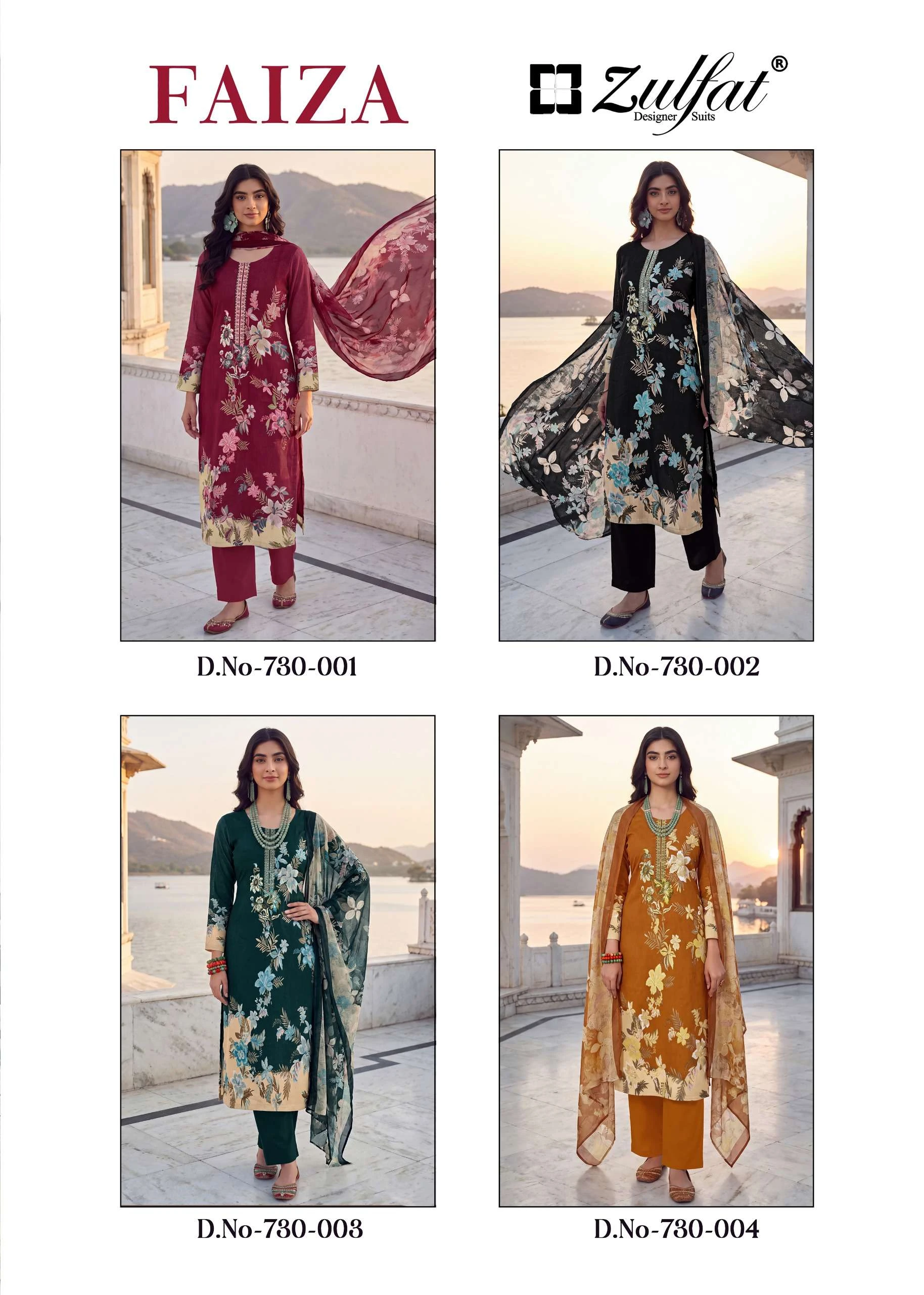 Zulfat Designer Suits Faiza 6