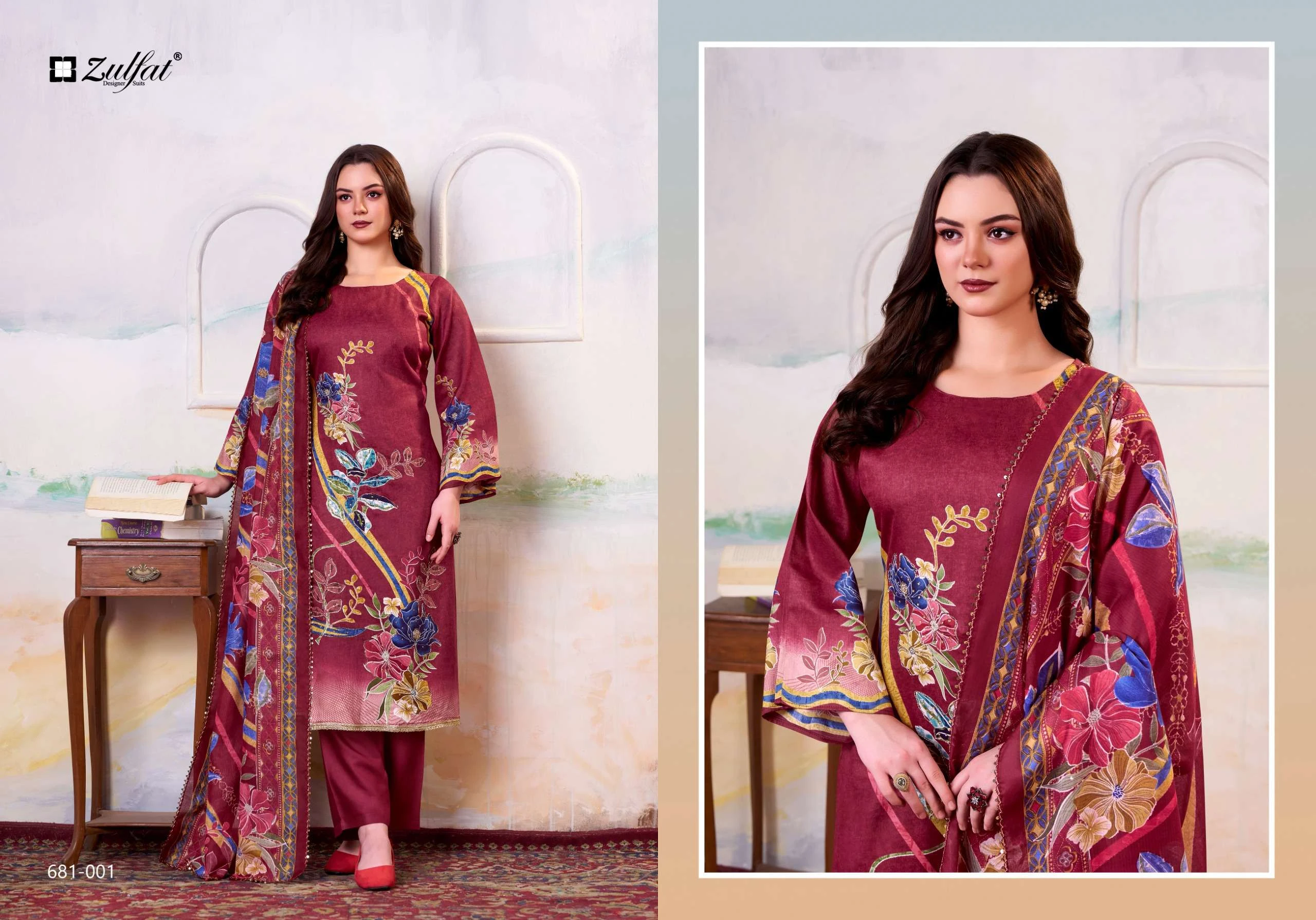 Zulfat Designer Suits Hayat 2