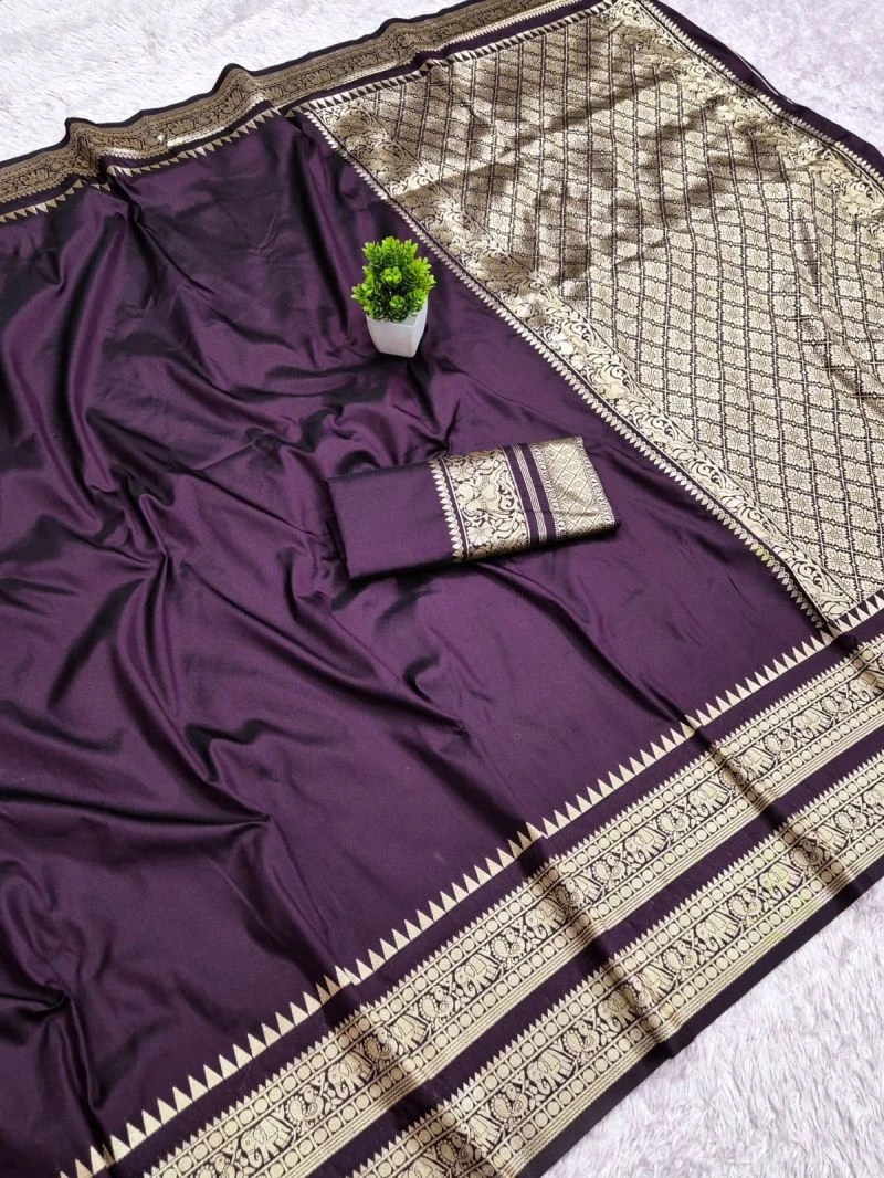 Aab Narayan Pet Vol 1 Soft Silk Zari Weaving Saree Collection 11
