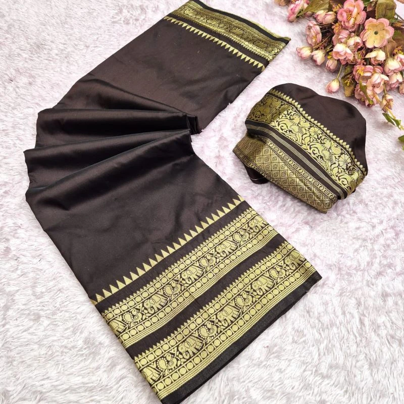 Aab Narayan Pet Vol 1 Soft Silk Zari Weaving Saree Collection 3