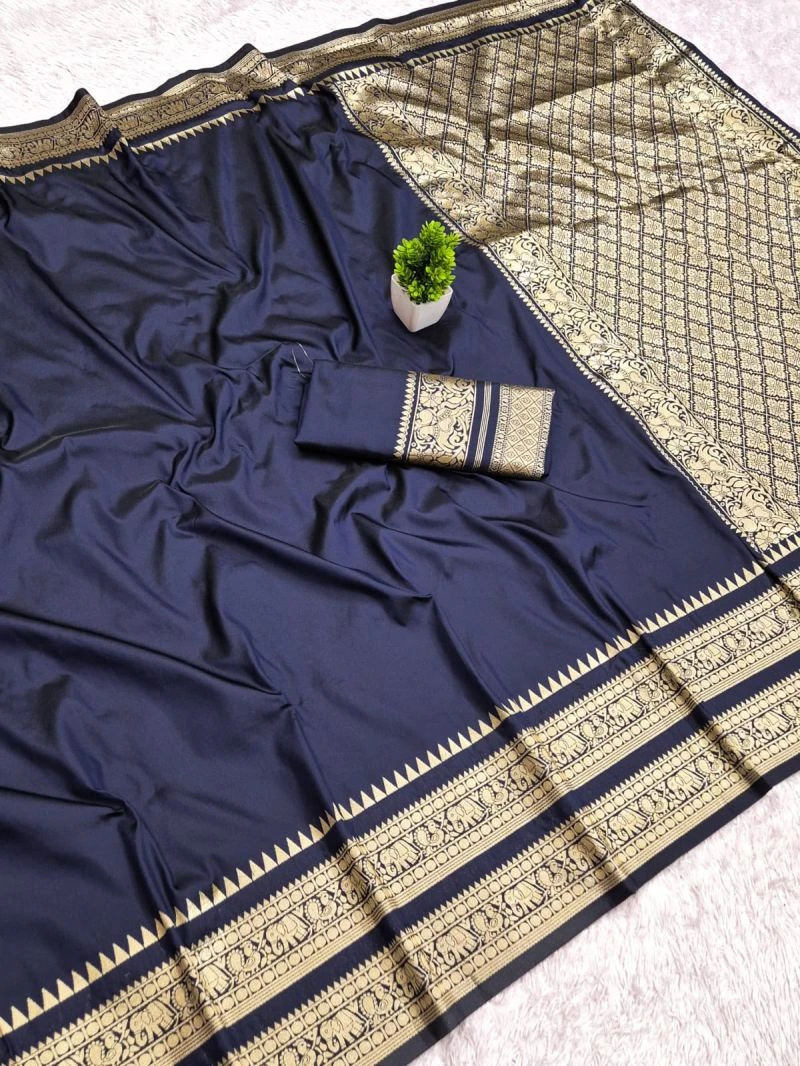 Aab Narayan Pet Vol 1 Soft Silk Zari Weaving Saree Collection 4