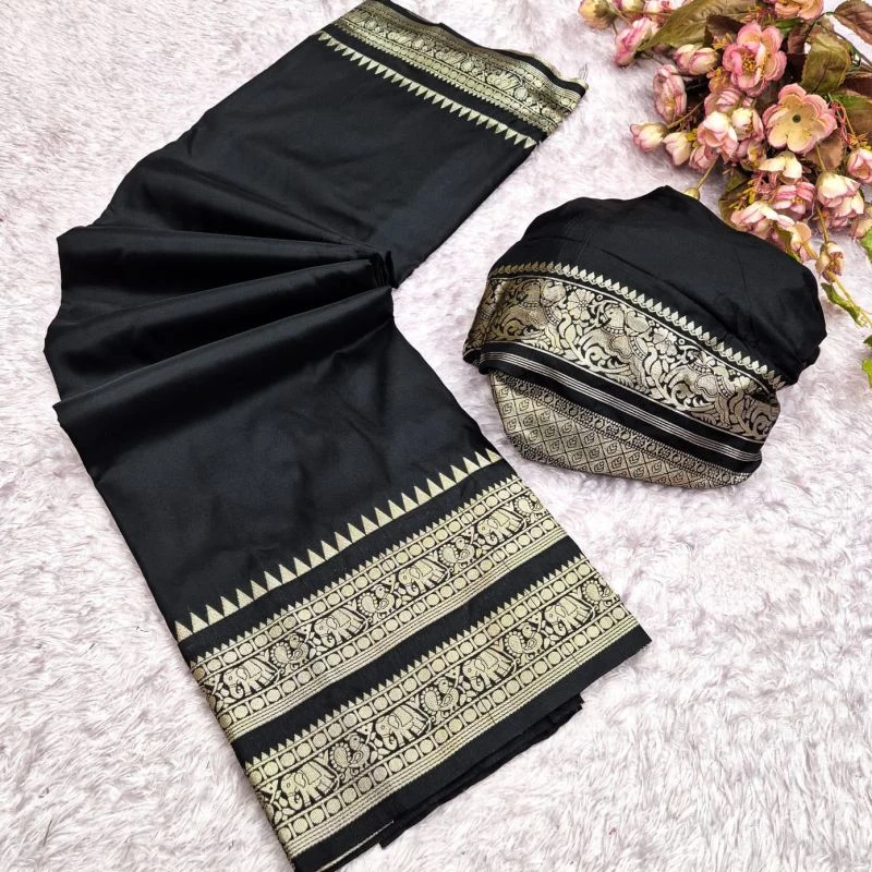 Aab Narayan Pet Vol 1 Soft Silk Zari Weaving Saree Collection 7