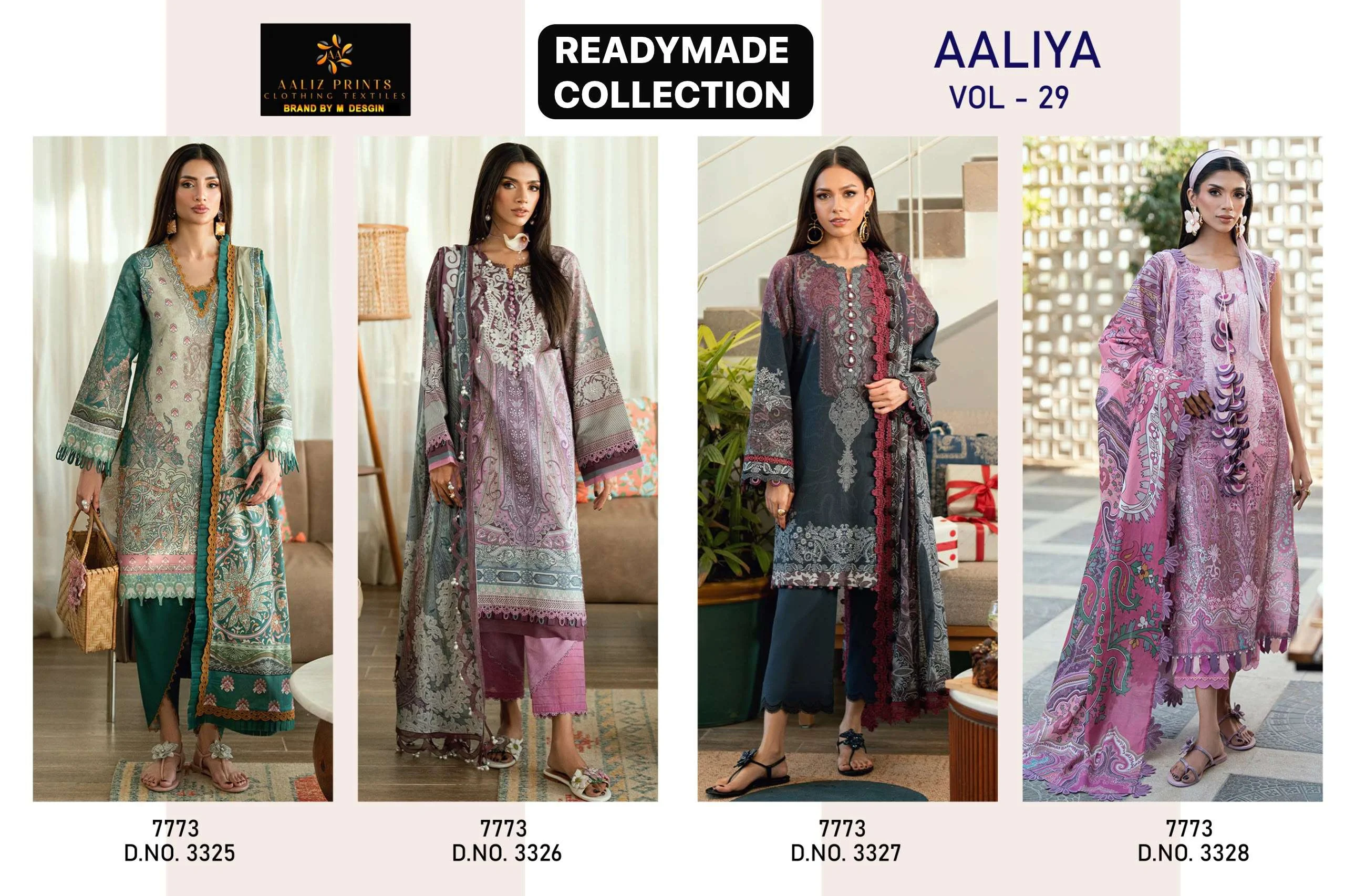 Aaliz Print Aaliya Vol 29 Ready Made Collection - Readymade Dress 10