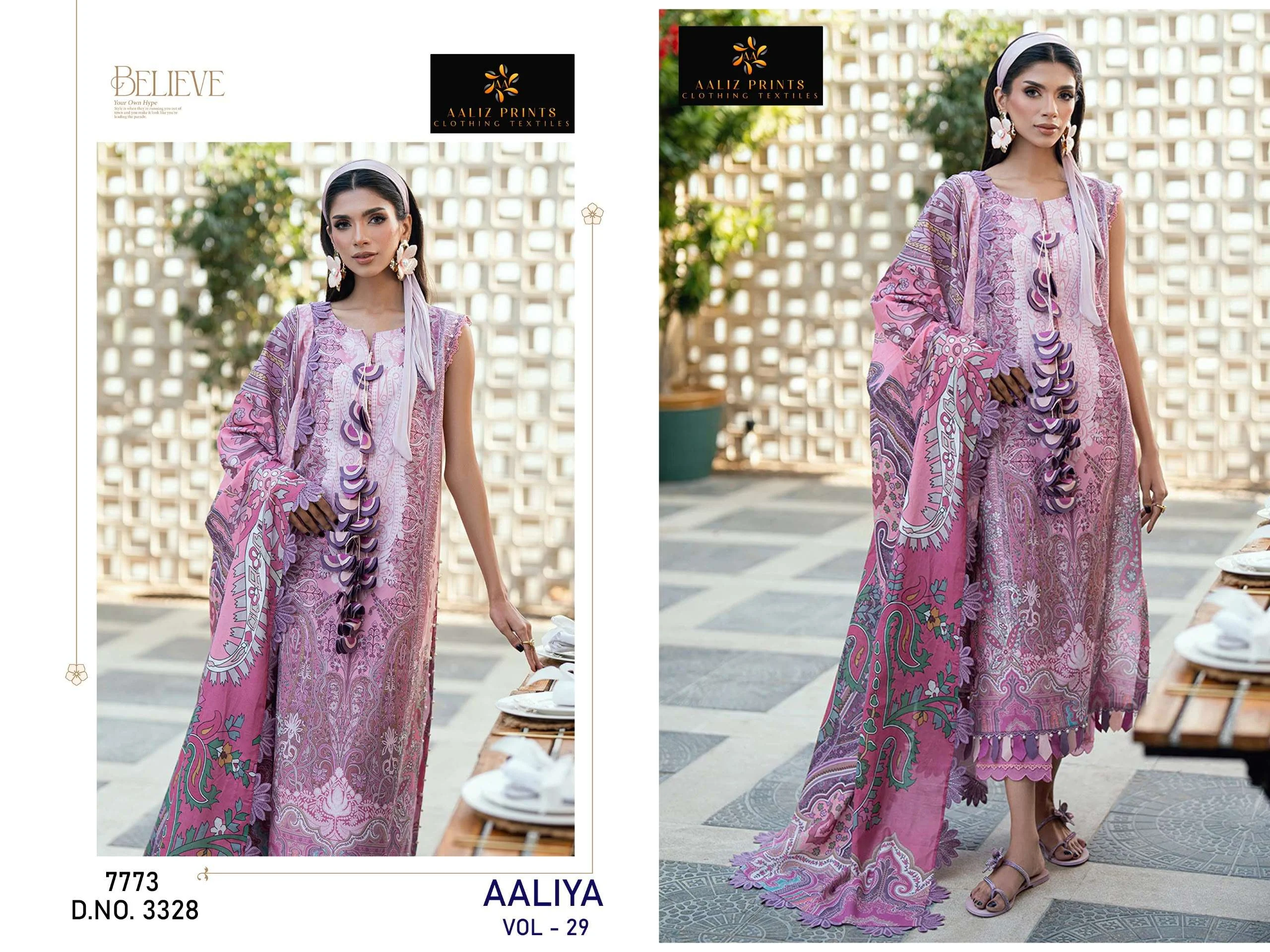 Aaliz Print Aaliya Vol 29 Ready Made Collection - Readymade Dress 8