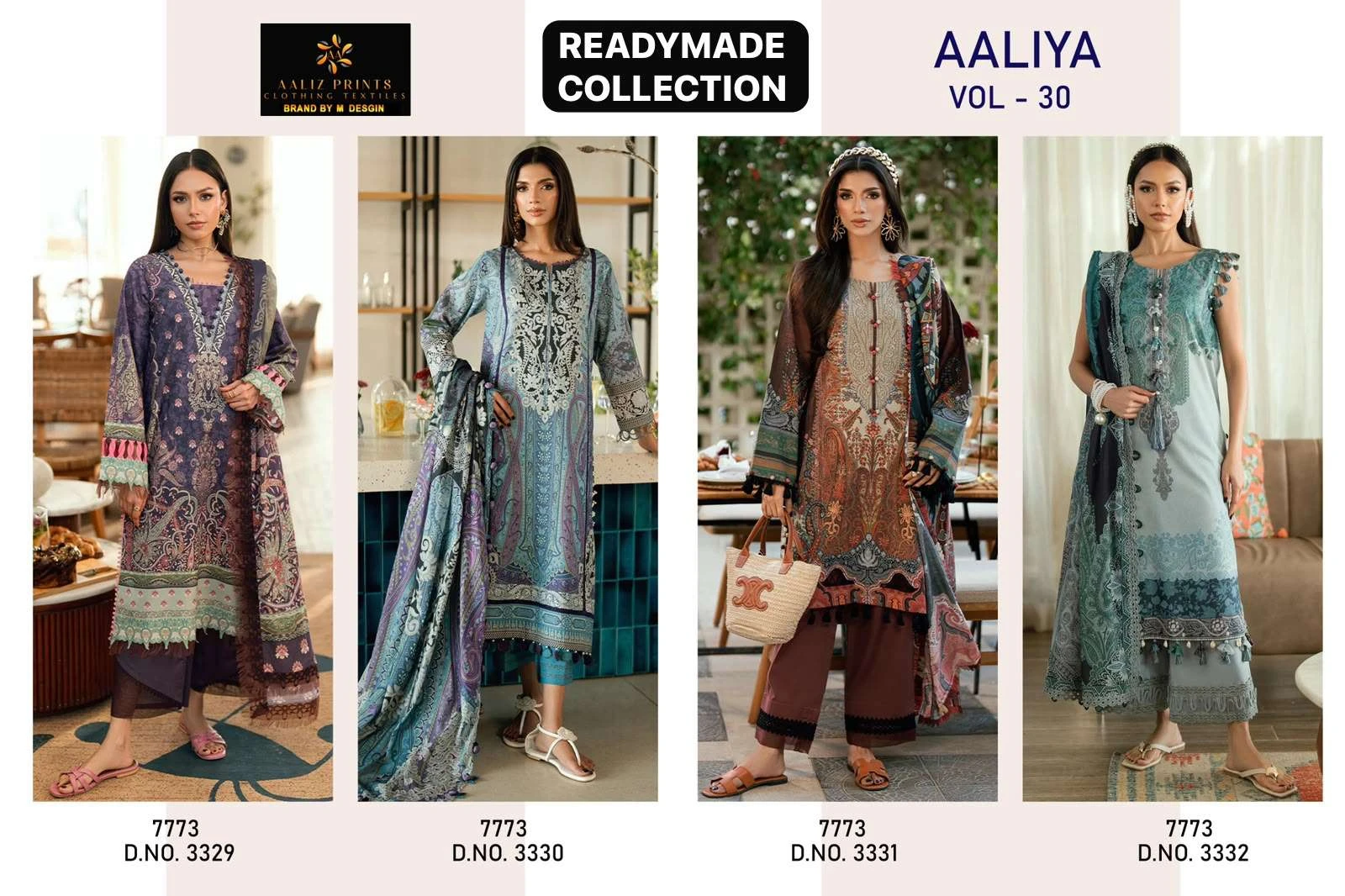 Aaliz Print Aaliya Vol 30 Ready Made Collection - Readymade Dress 10