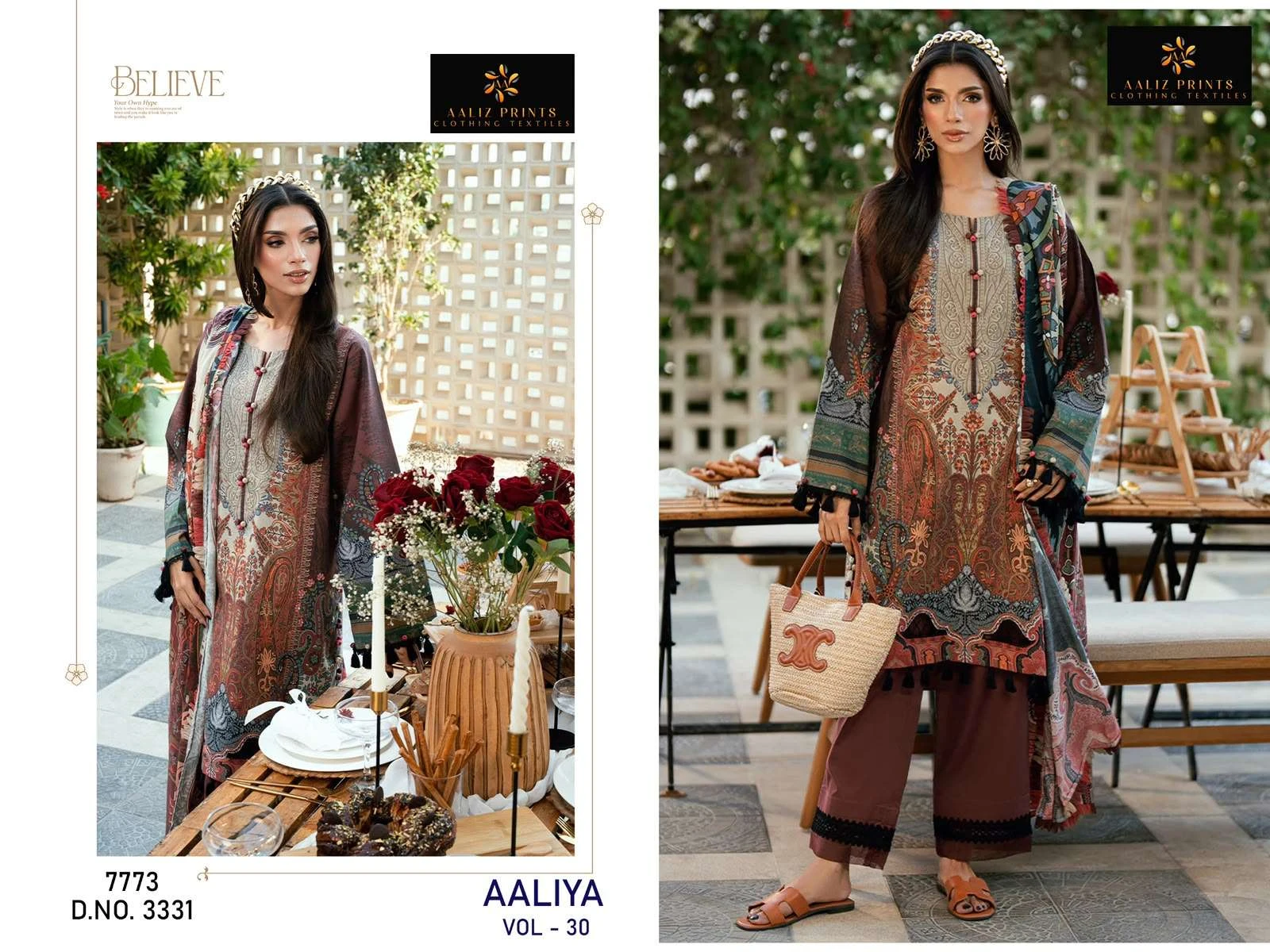 Aaliz Print Aaliya Vol 30 Ready Made Collection - Readymade Dress 4