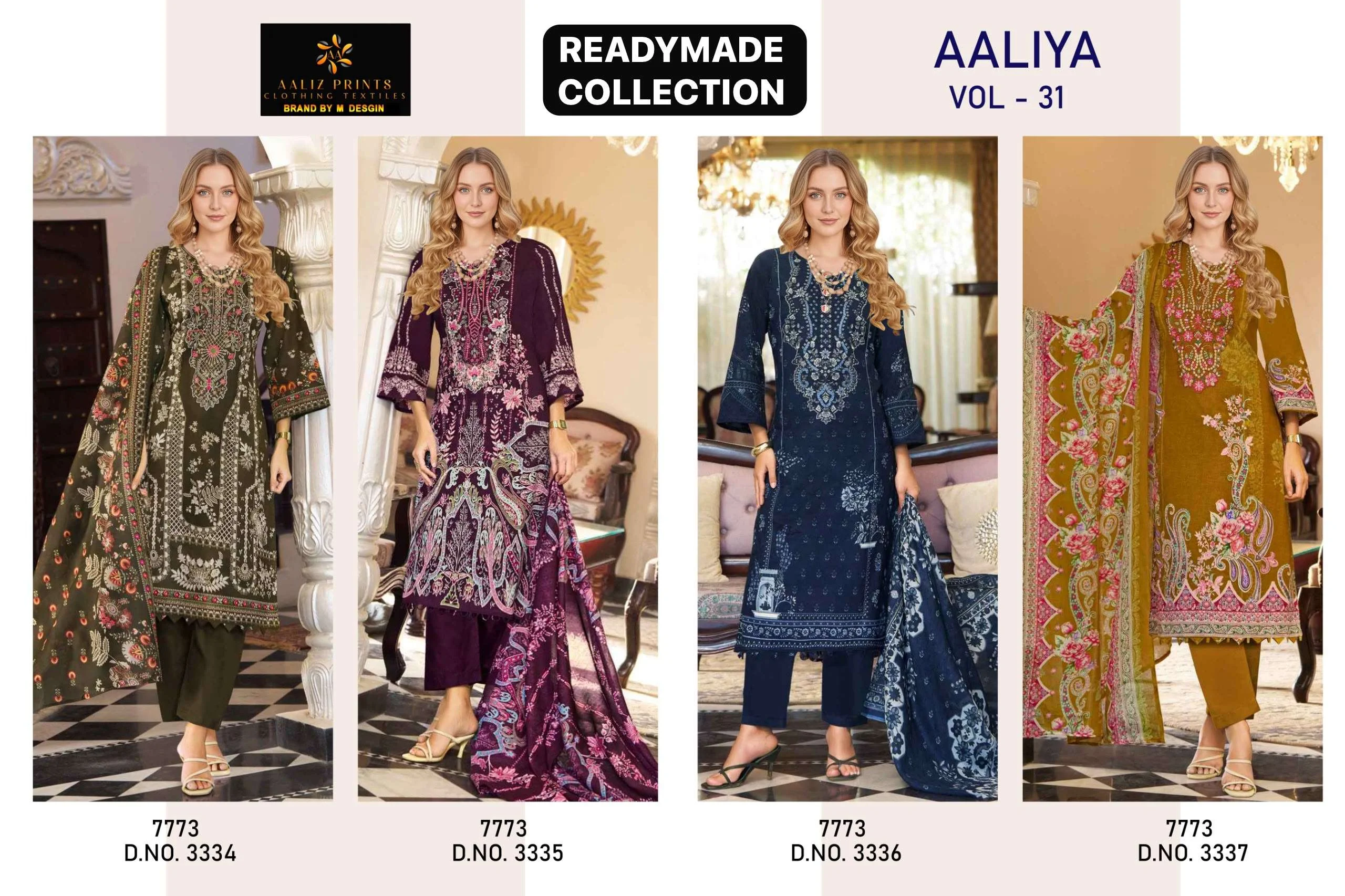 Aaliz Print Aaliya Vol 31 Ready Made Collection - Readymade Dress 10