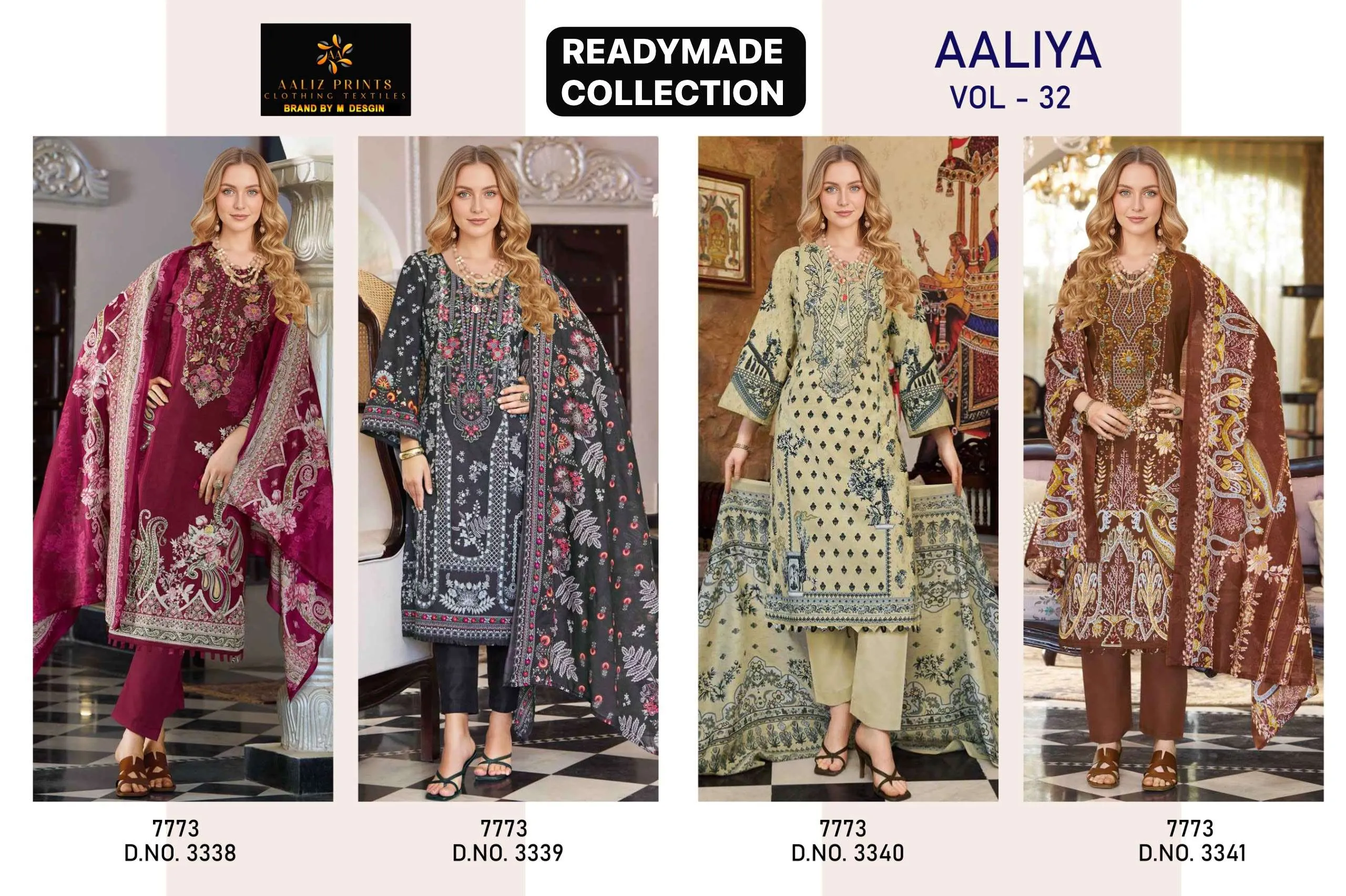Aaliz Print Aaliya Vol 32 Ready Made Collection - Readymade Dress 10