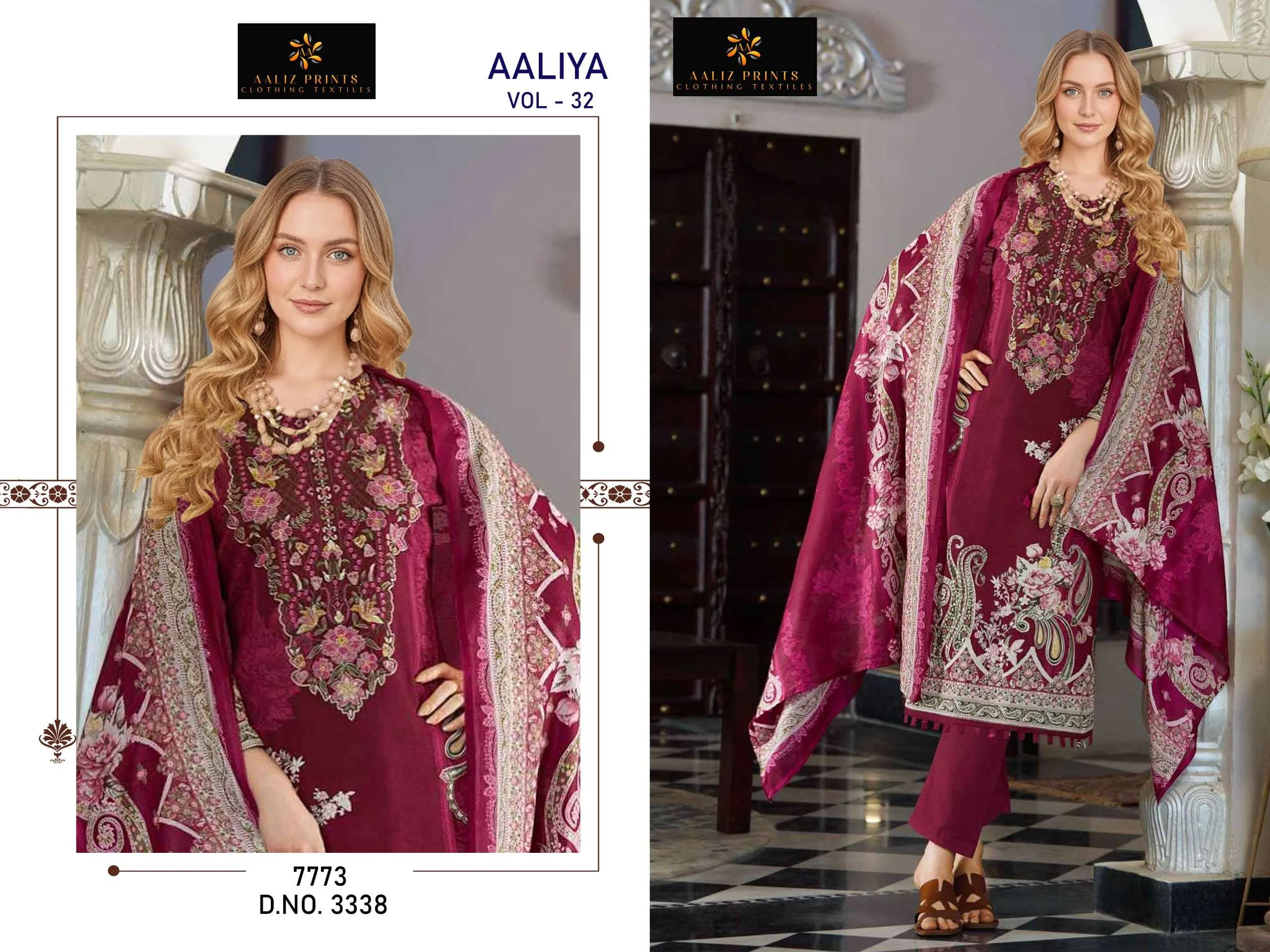 Aaliz Print Aaliya Vol 32 Ready Made Collection - Readymade Dress 2
