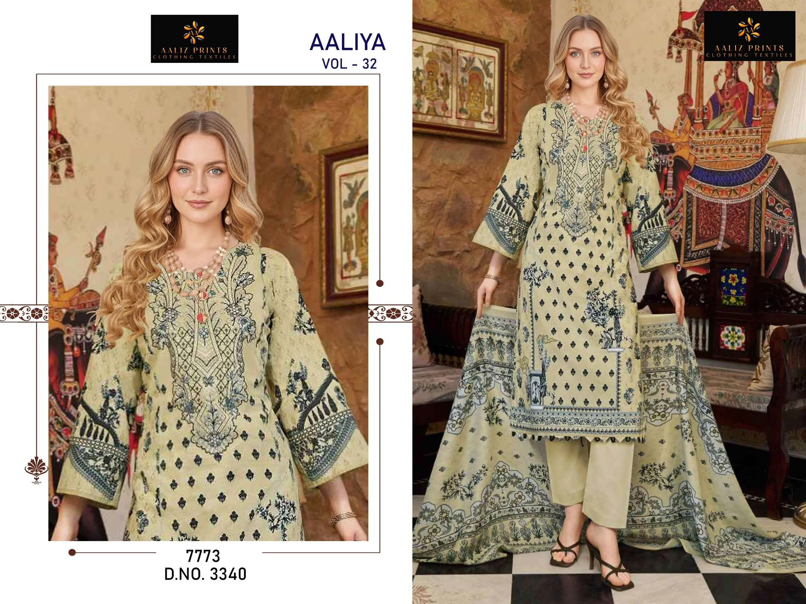 Aaliz Print Aaliya Vol 32 Ready Made Collection - Readymade Dress 4