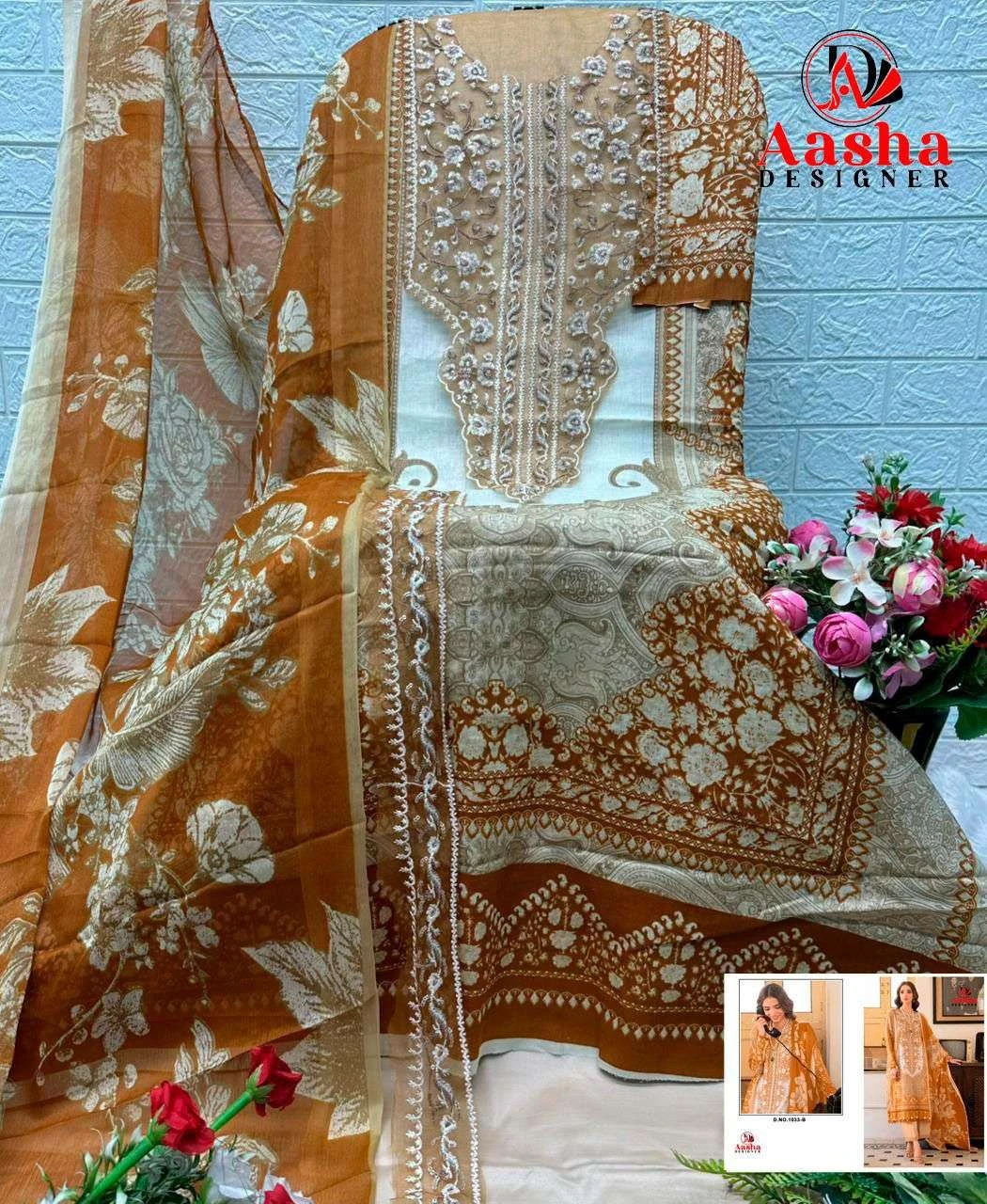 Aasha Designer D No 1033 & 1034 3