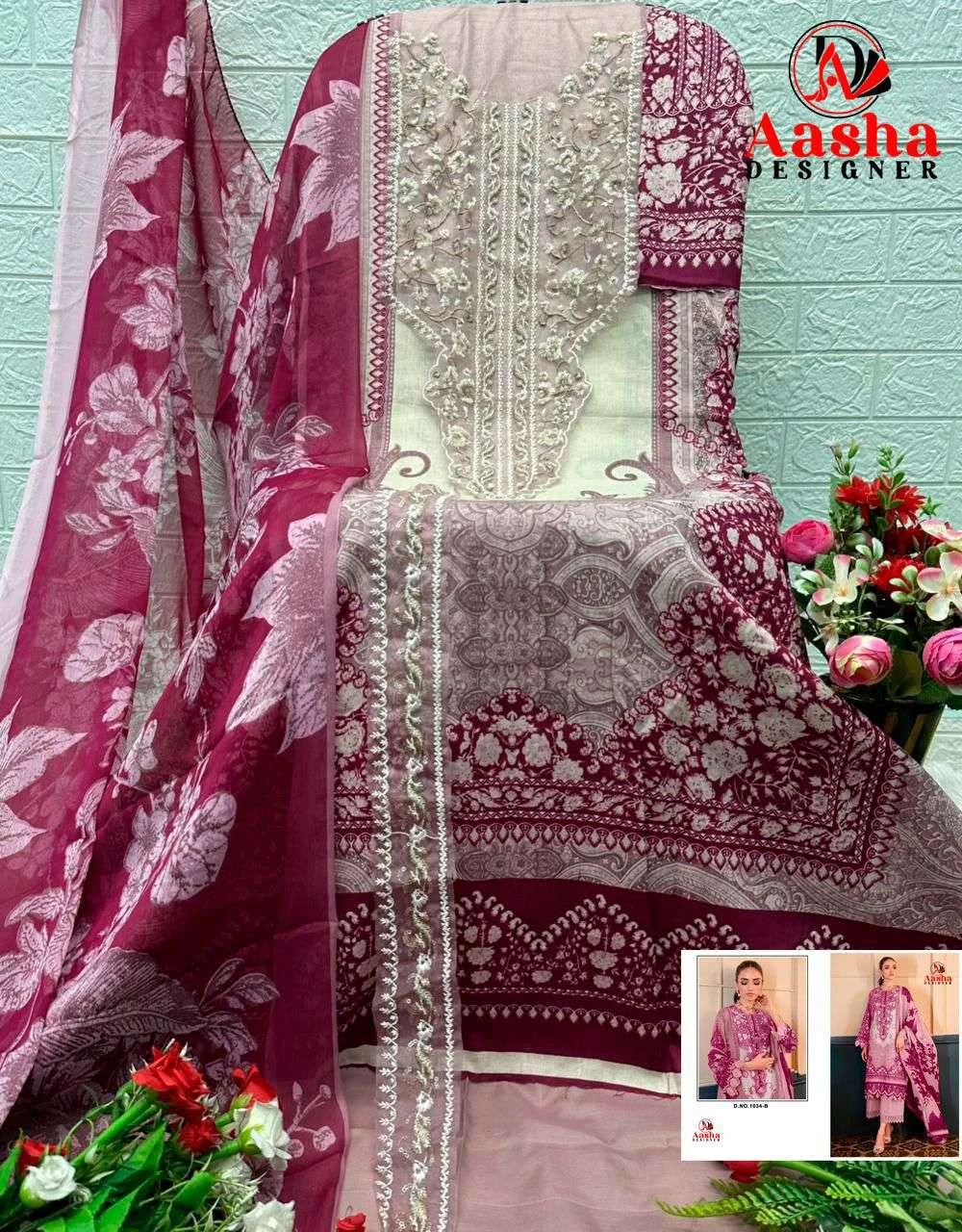 Aasha Designer D No 1033 & 1034 5