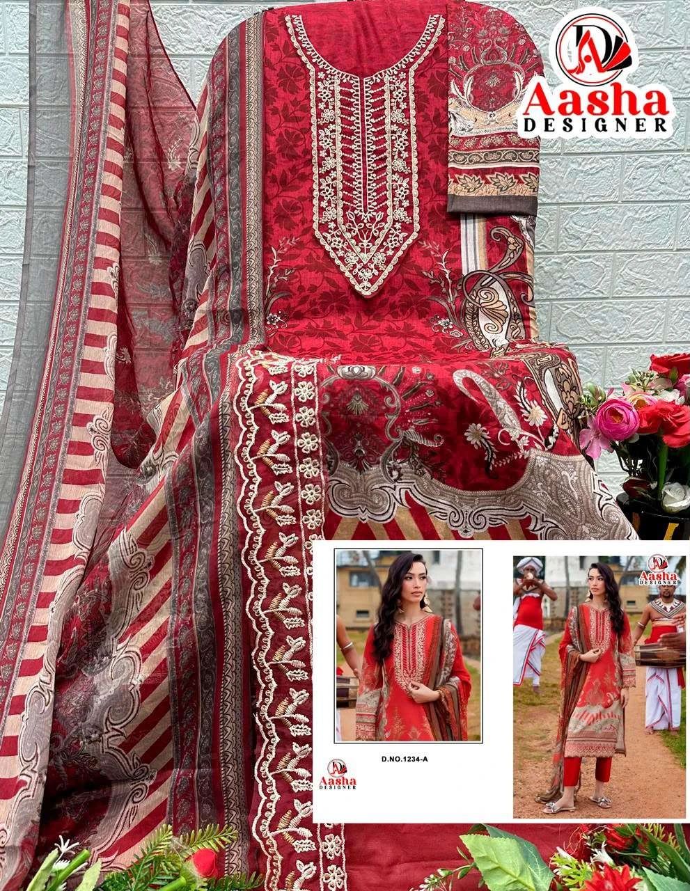Aasha Designer D No 1234 Ab 3