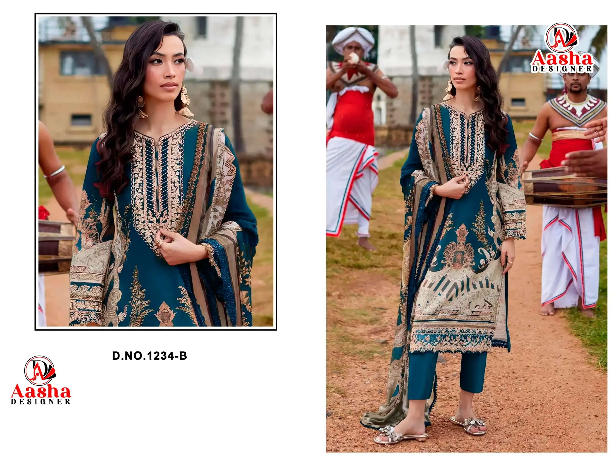Aasha Designer D No 1234 Ab 4