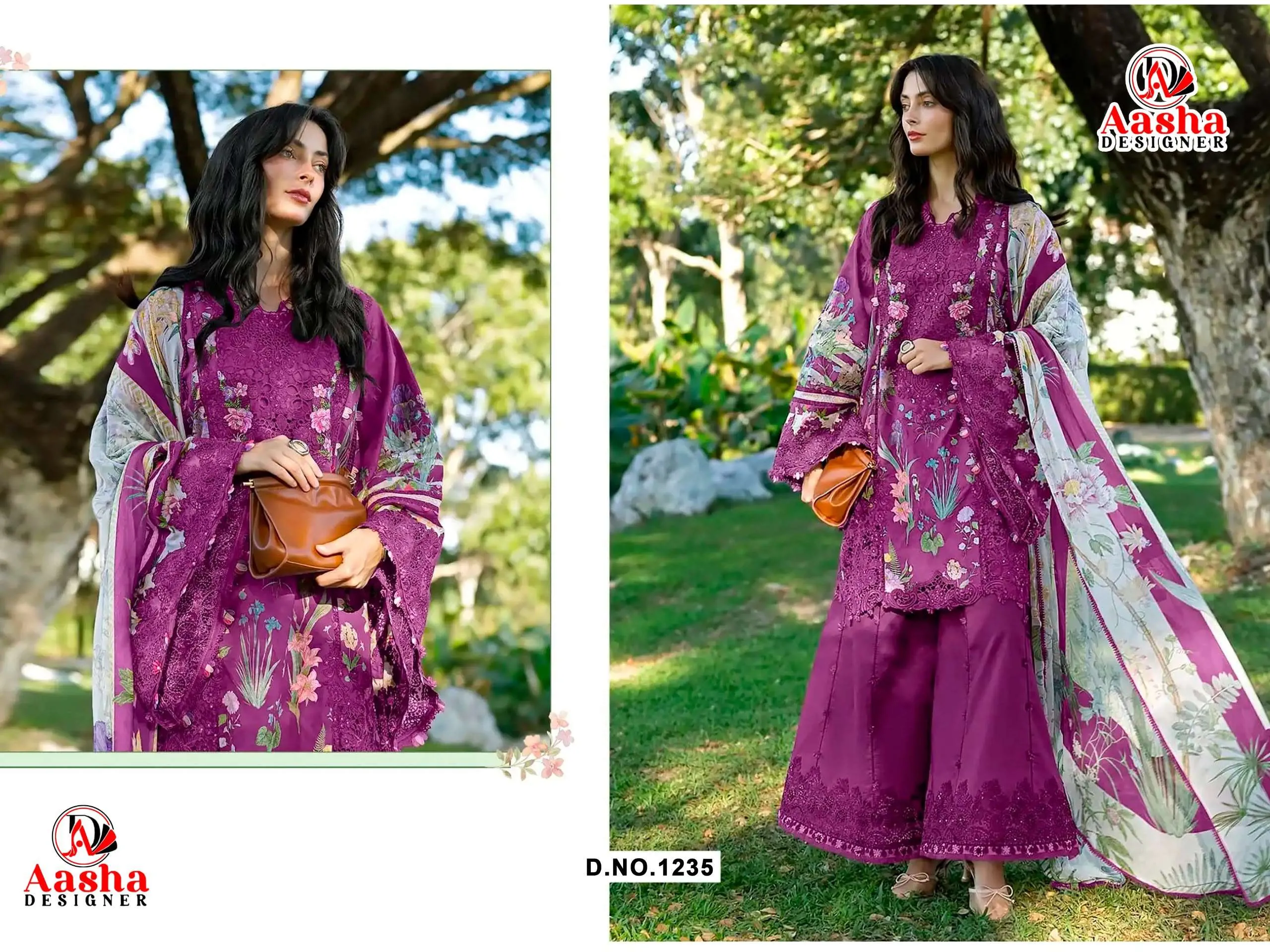 Aasha Designer D No 1235 & 1236 2