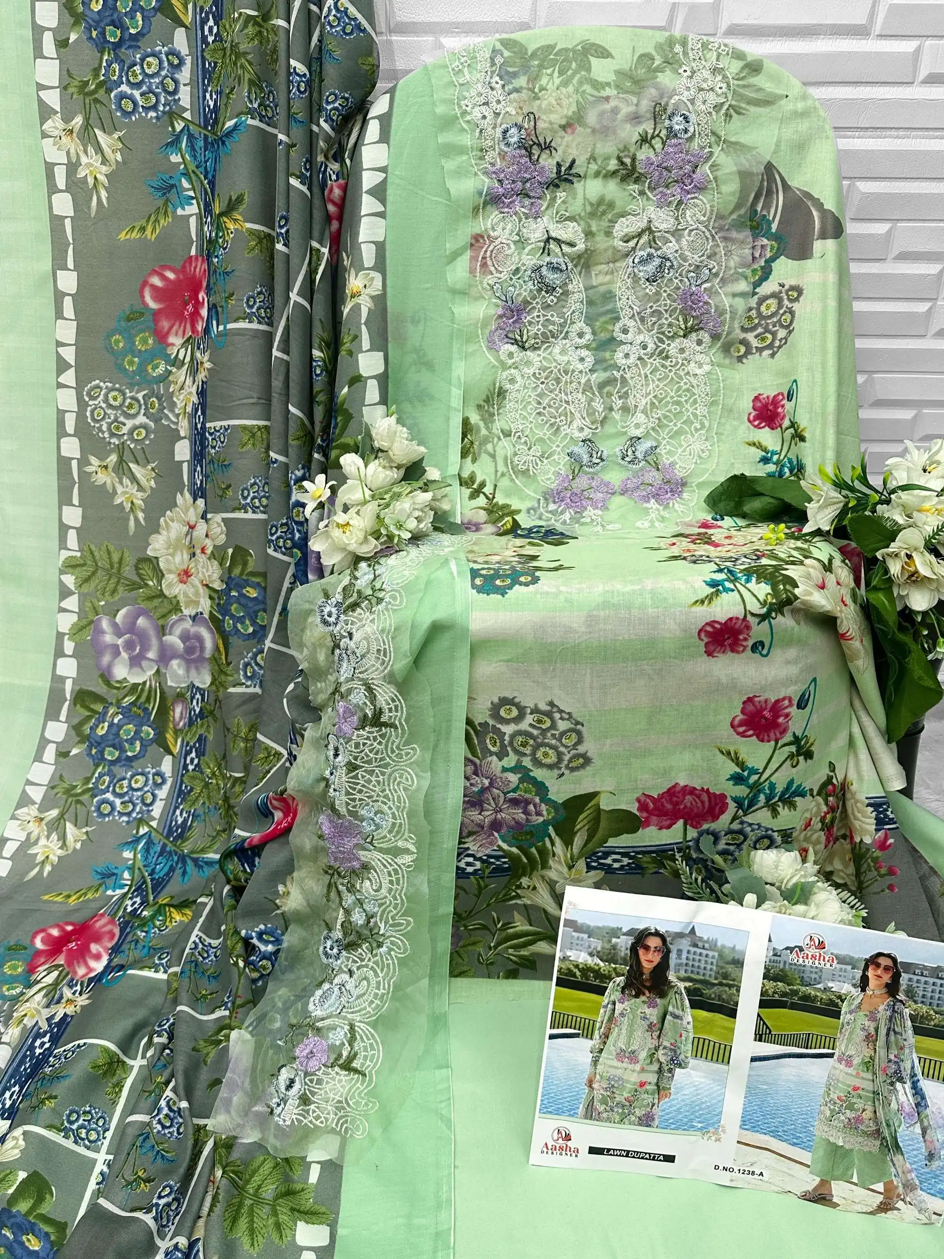 Aasha Designer D No 1238 5