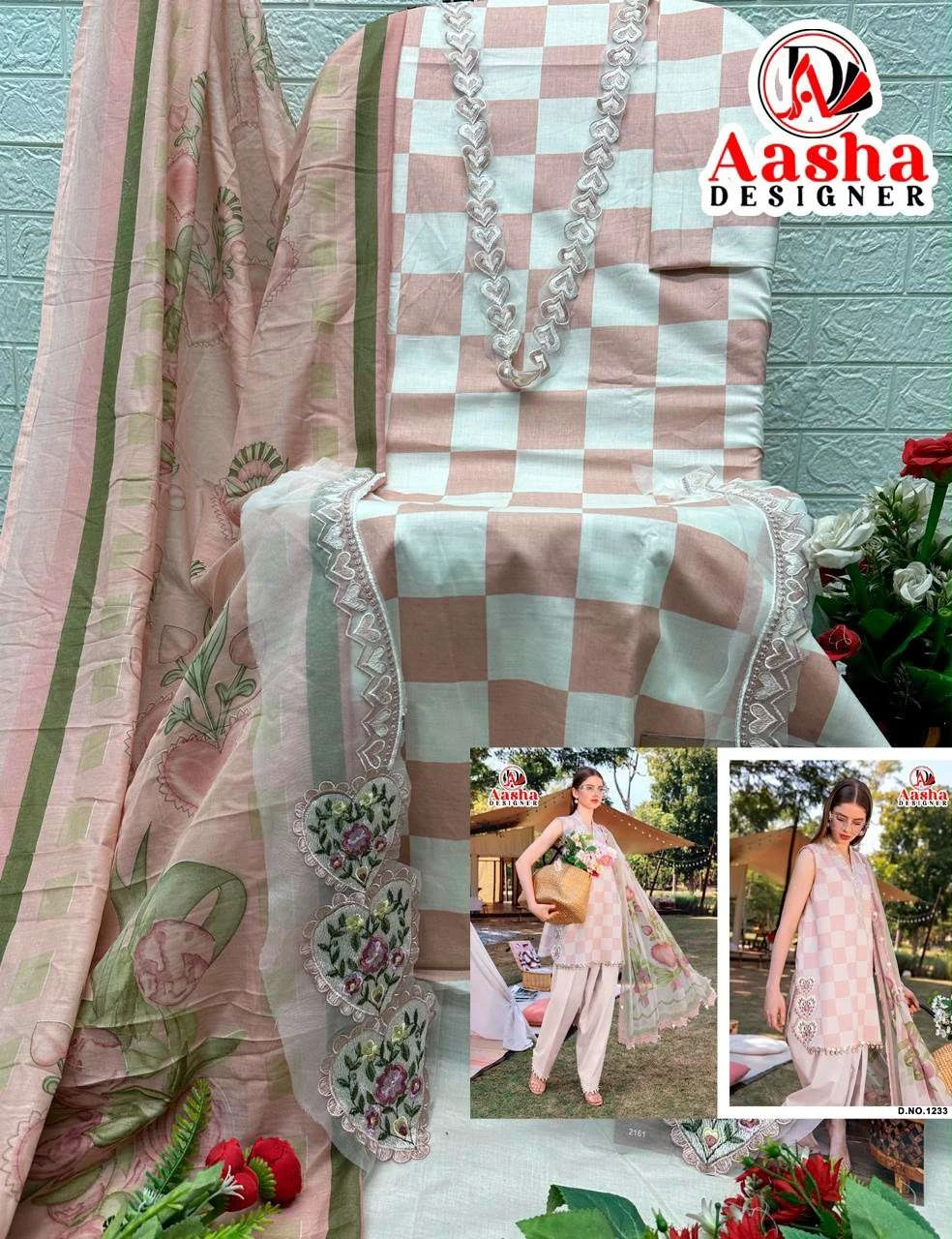 Aasha Designer D No D No 1232 & 1233 3