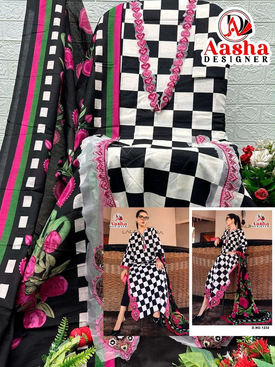 Aasha Designer D No D No 1232 & 1233 5