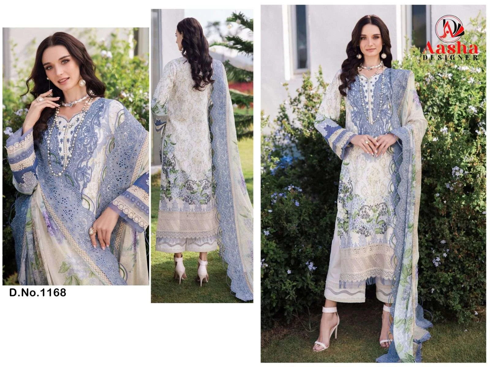 Aasha Designer Design No - 1168 1