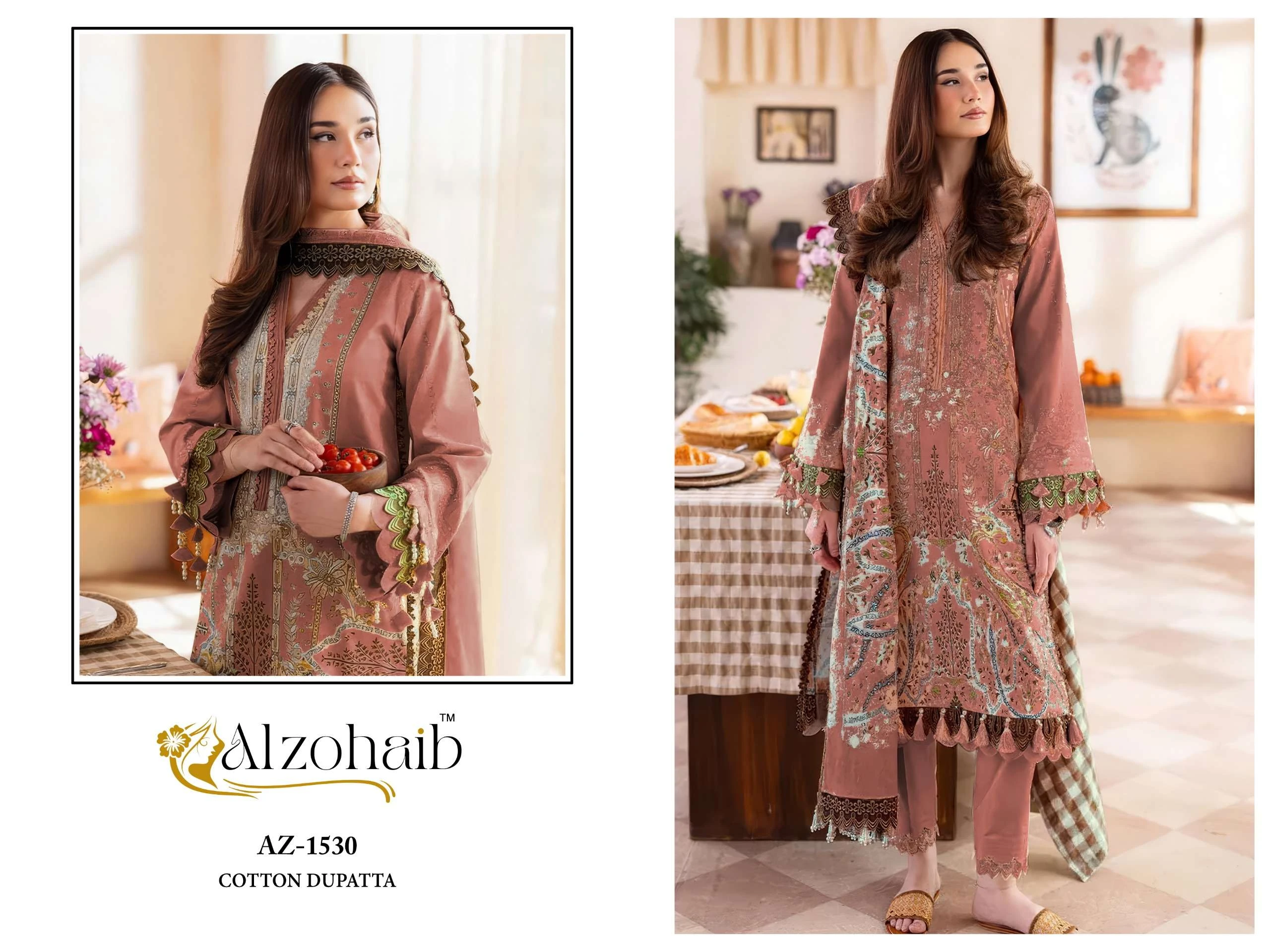 Al Zohaib Ayesha Vol 1 - Readymade Dress 2