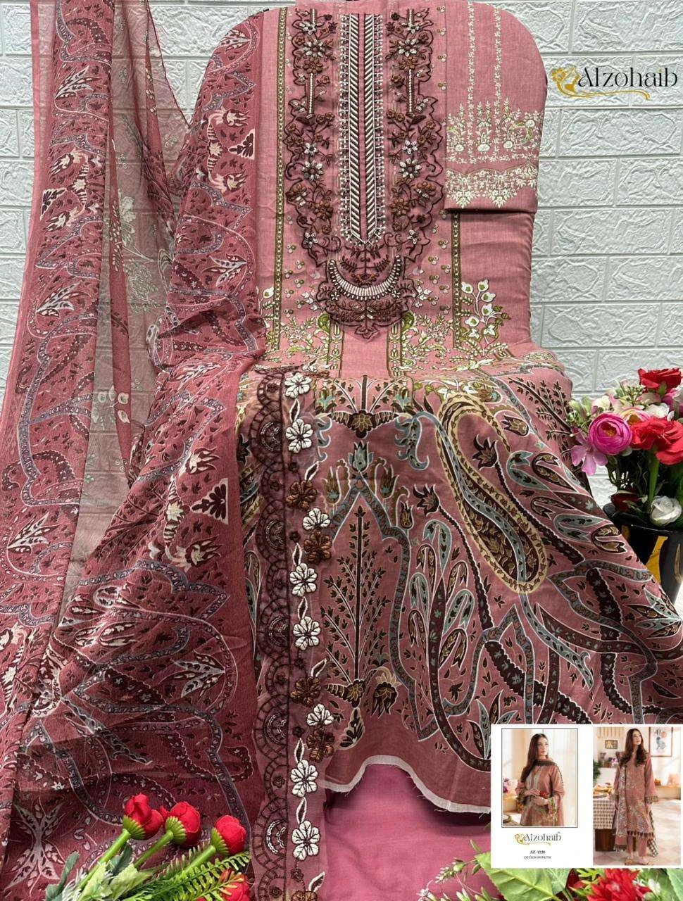 Al Zohaib Ayesha Vol 1 - Readymade Dress 3