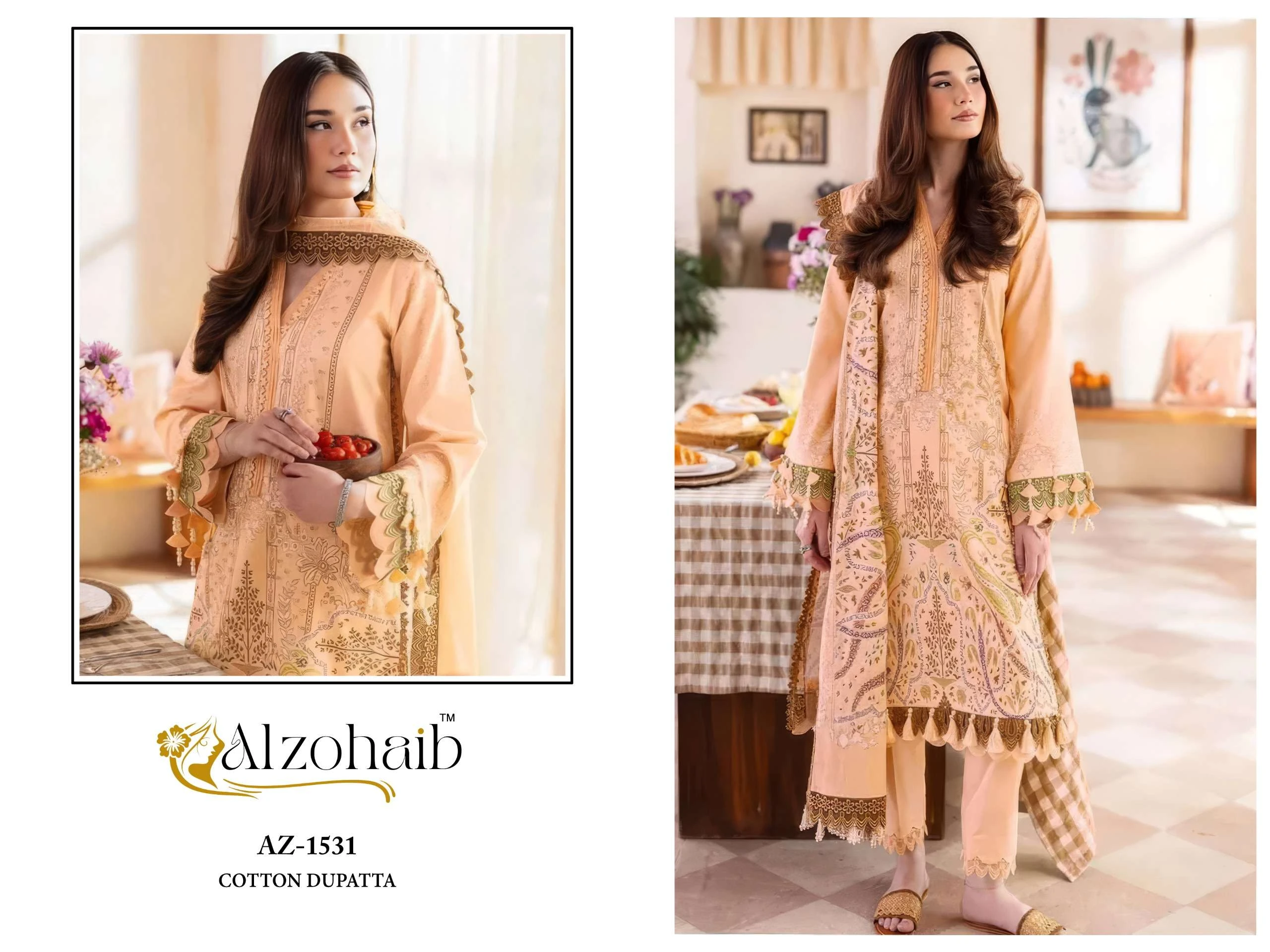 Al Zohaib Ayesha Vol 1 - Readymade Dress 4