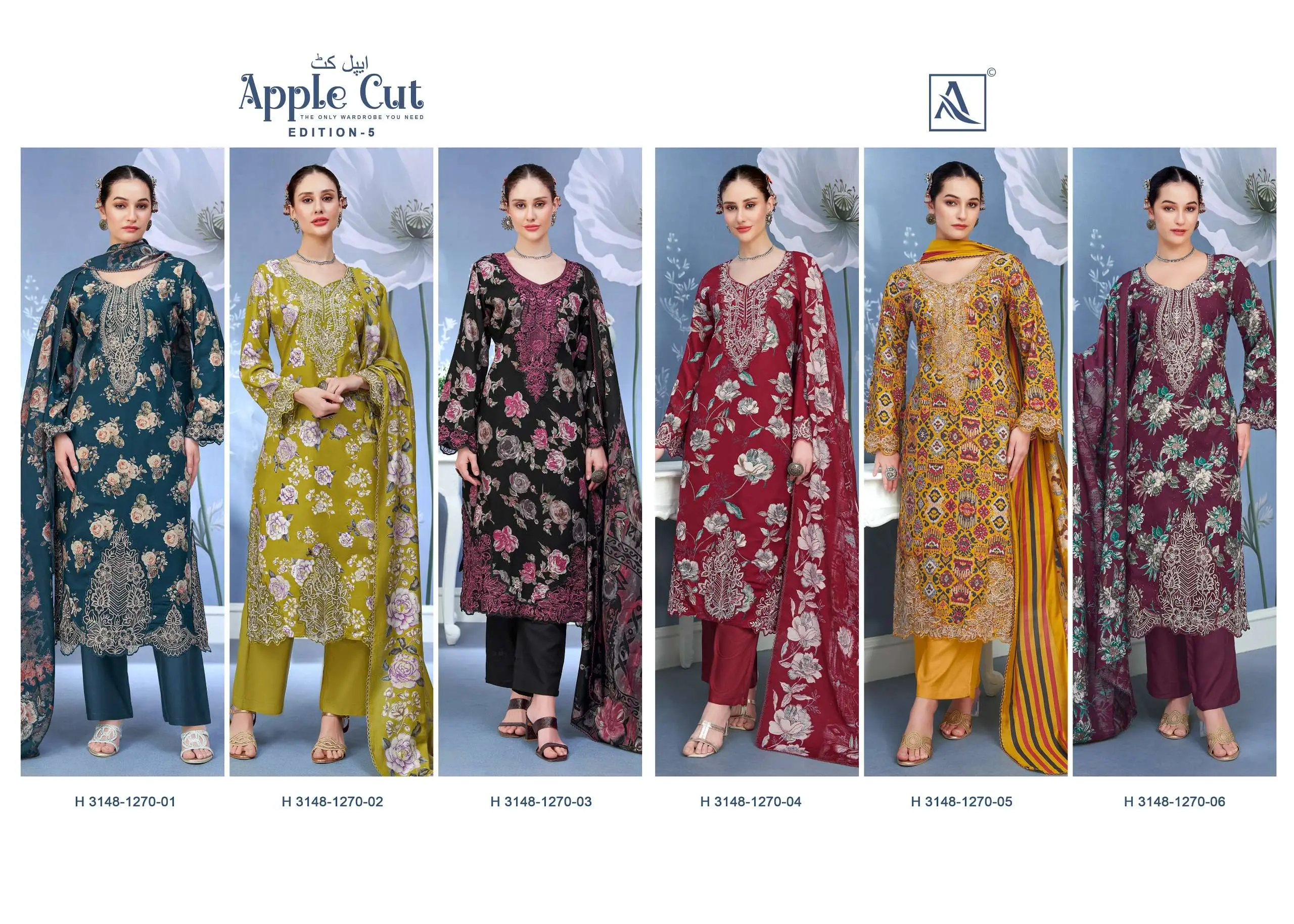 Alok Suits Apple Cut Edition 5 8