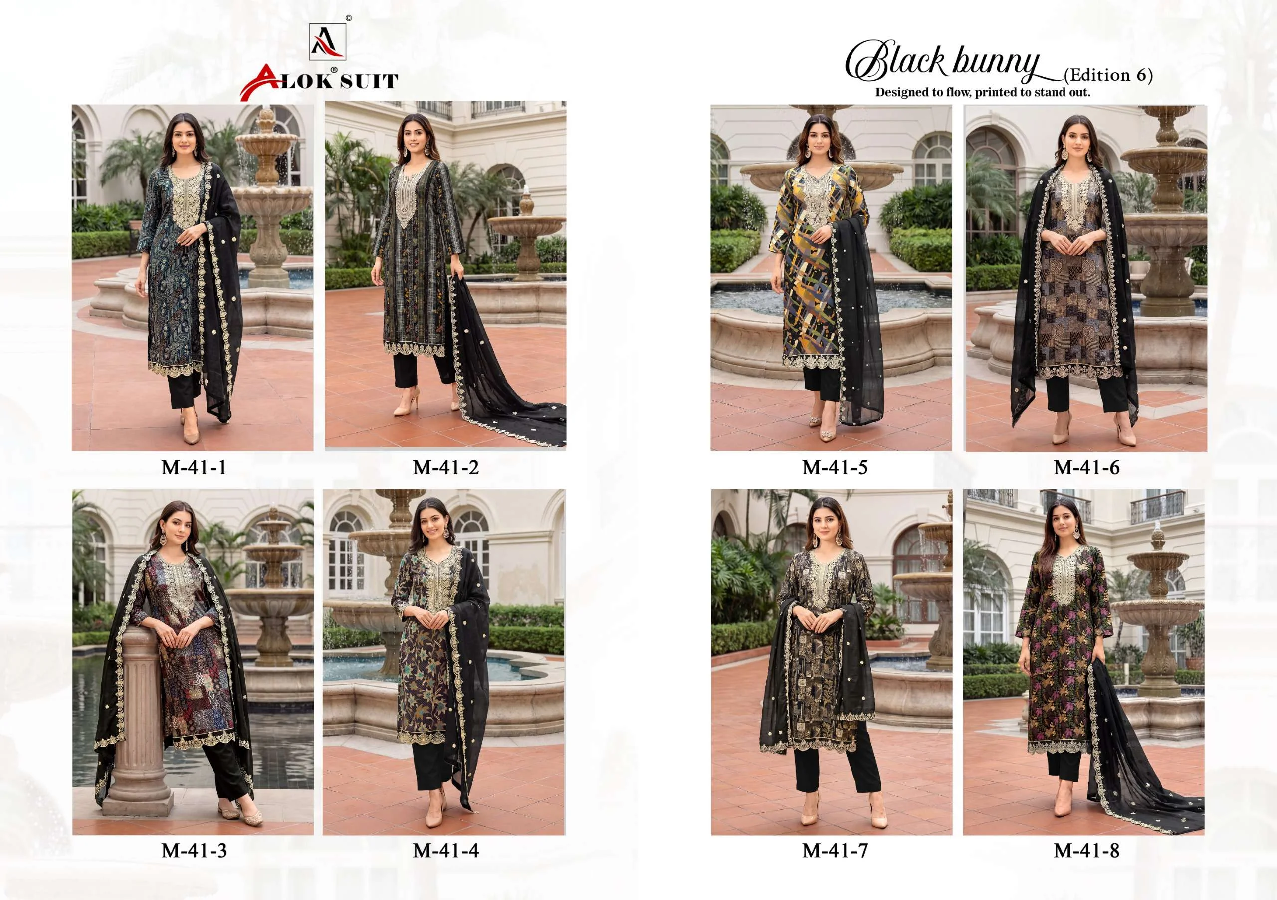 Alok Suits Black Bunny Edition 6 10